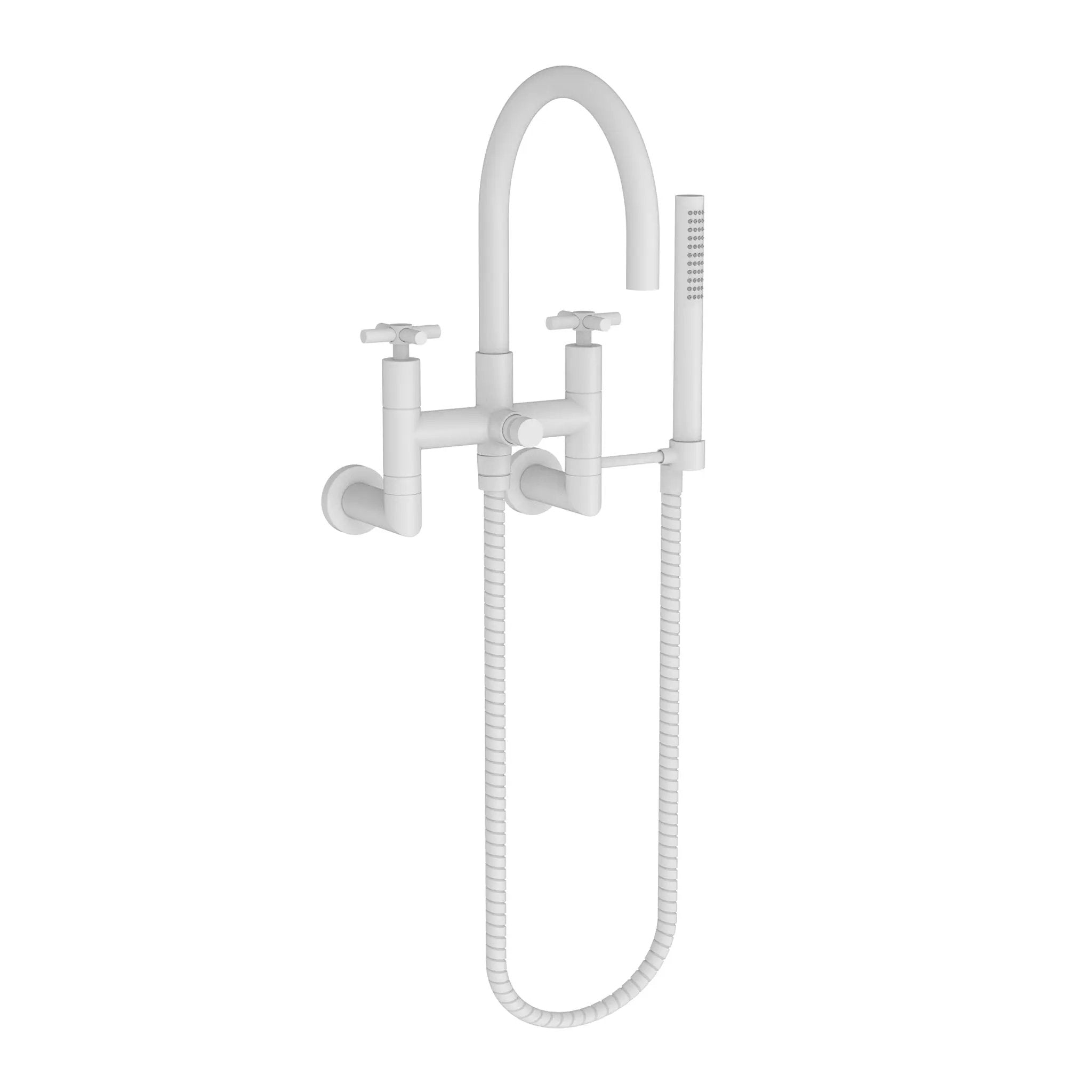 Newport Brass East Linear Exposed Tub & Hand Shower Set - Wall Mount by Newport Brass
