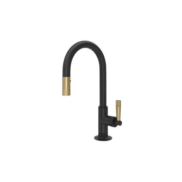 Rohl Graceline Pull-Down Bar/Food Prep Kitchen Faucet with C-Spout by Rohl