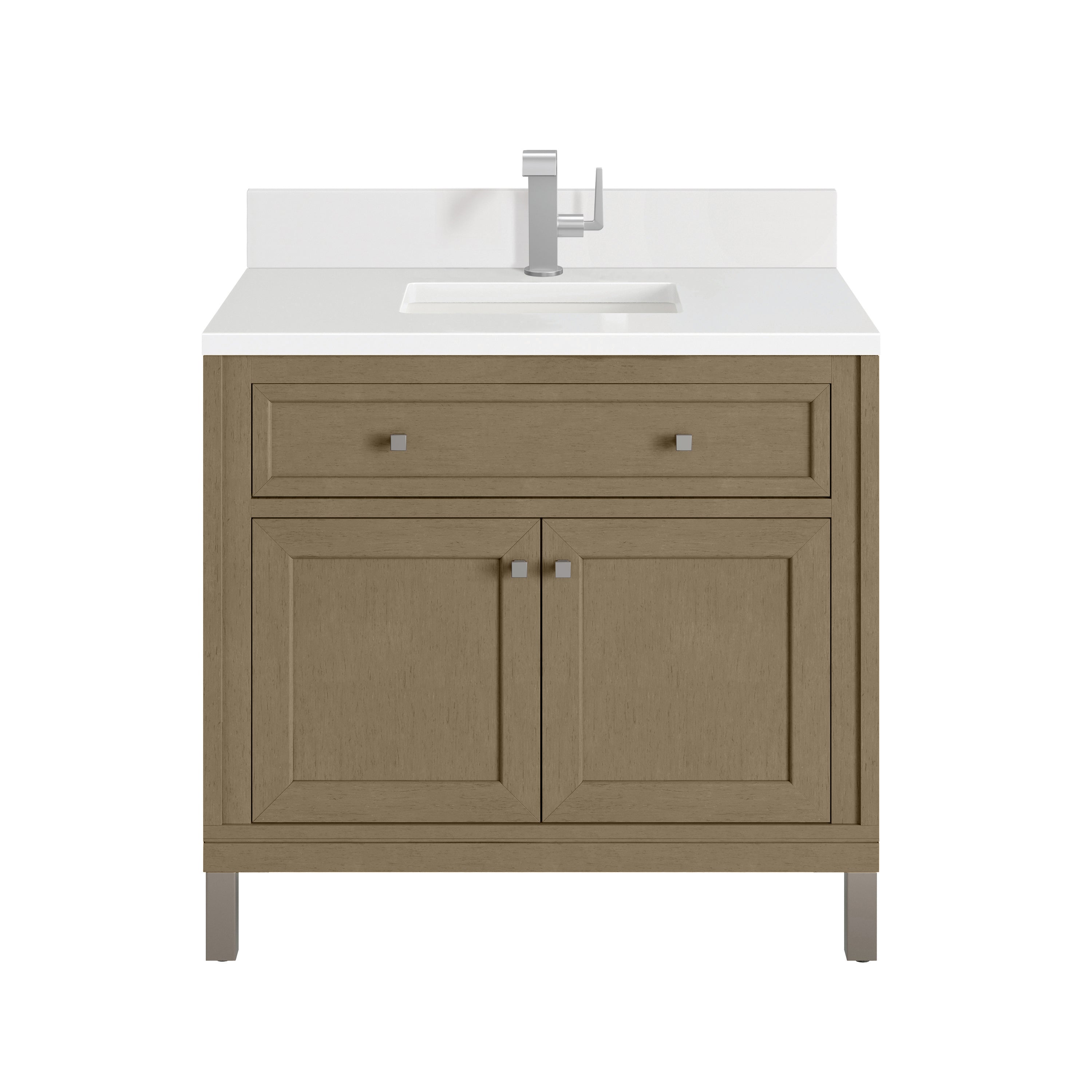 James Martin Vanities Chicago 36" Single Vanity - Walnut Whisper