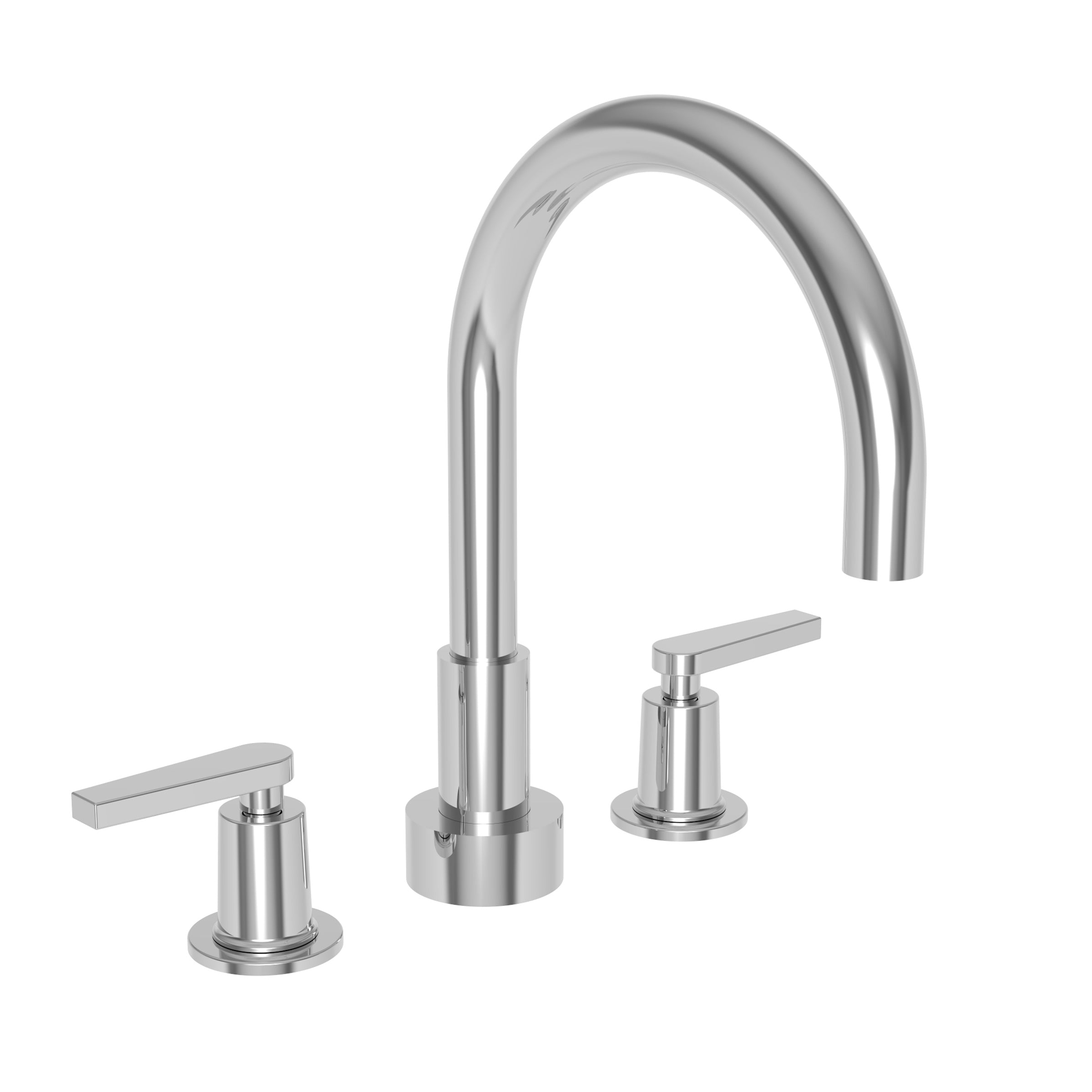 polished chrome tub faucet