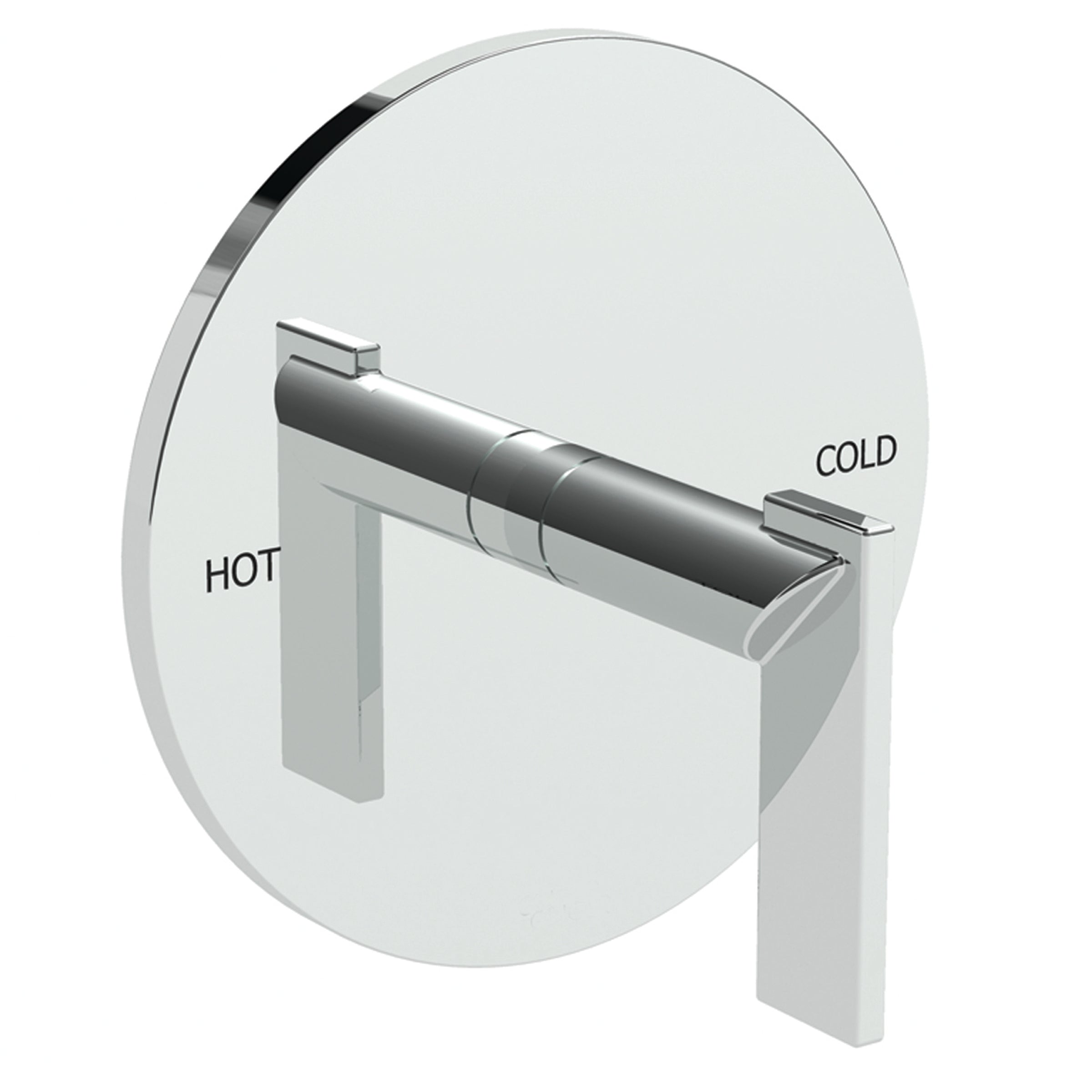 polished chrome trim plate