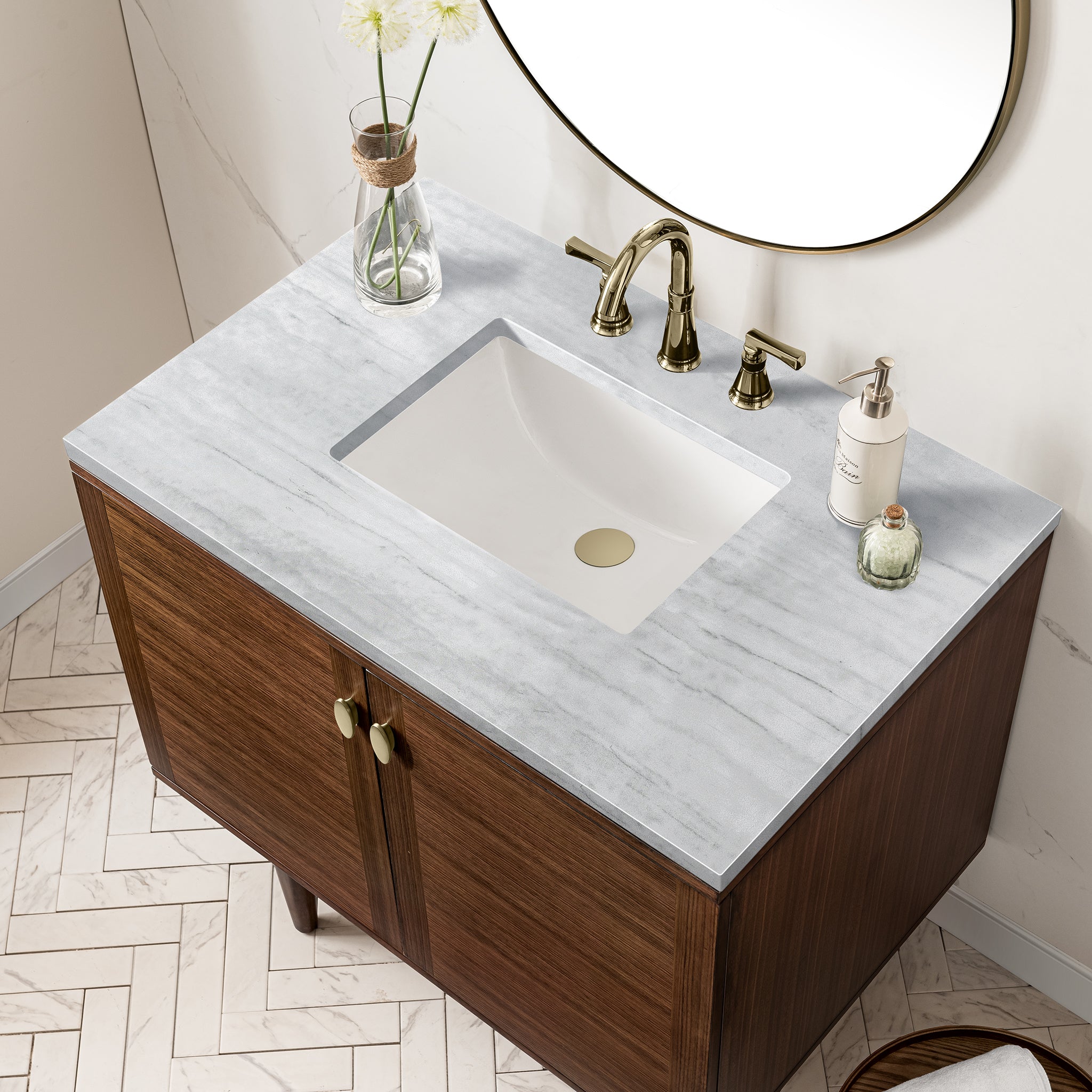arctic fall top vanity
