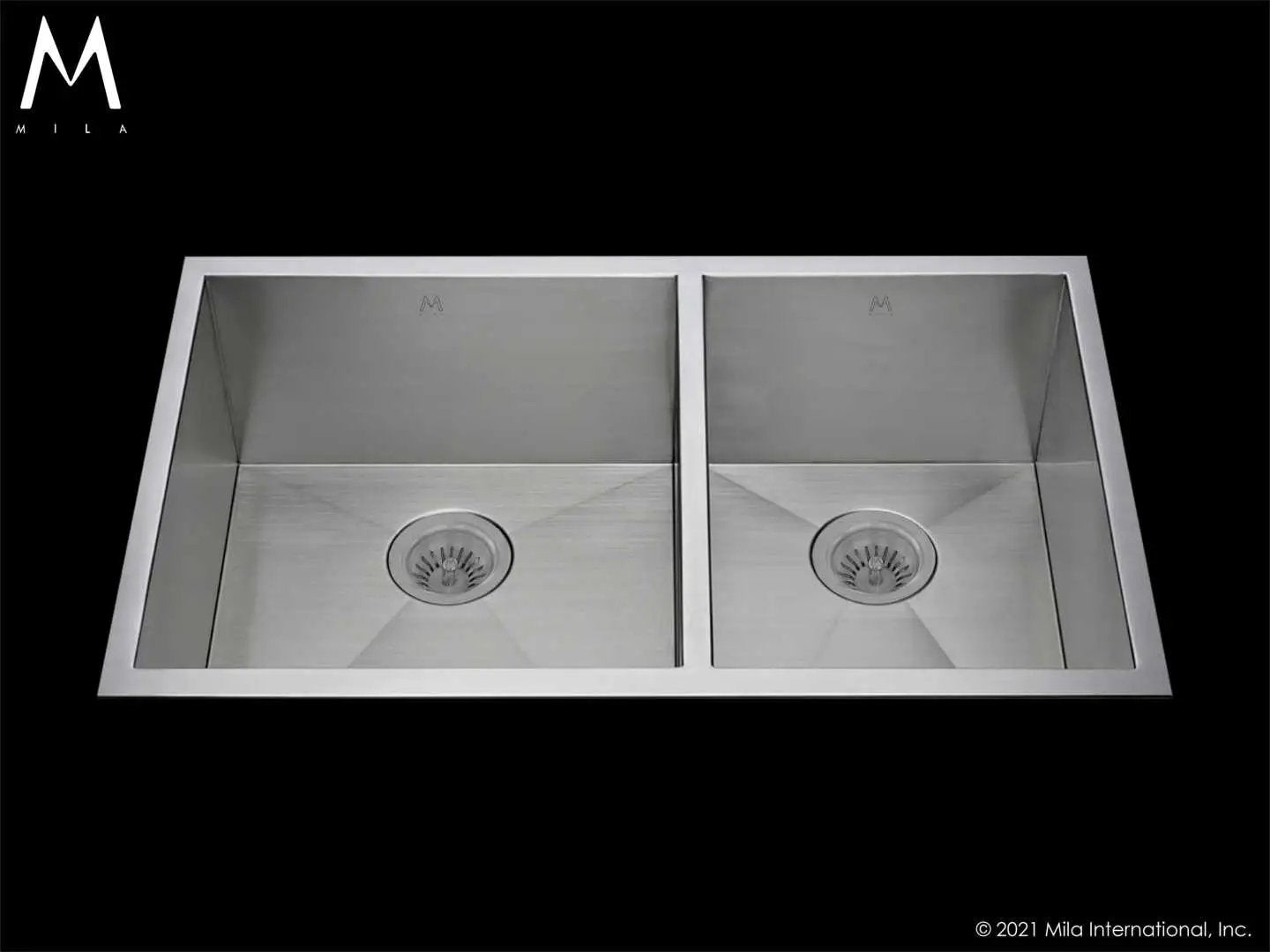 satin brushed ss kitchen sink