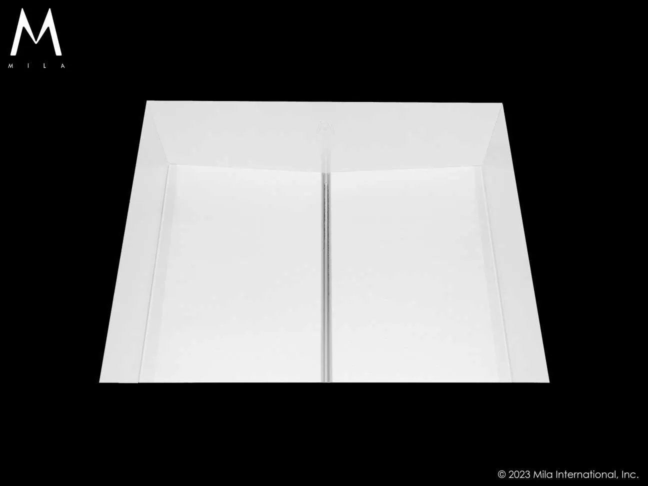 MILA FLATIRON Bathroom Under Mount 17 x 15 Bathroom Sink by Mila International