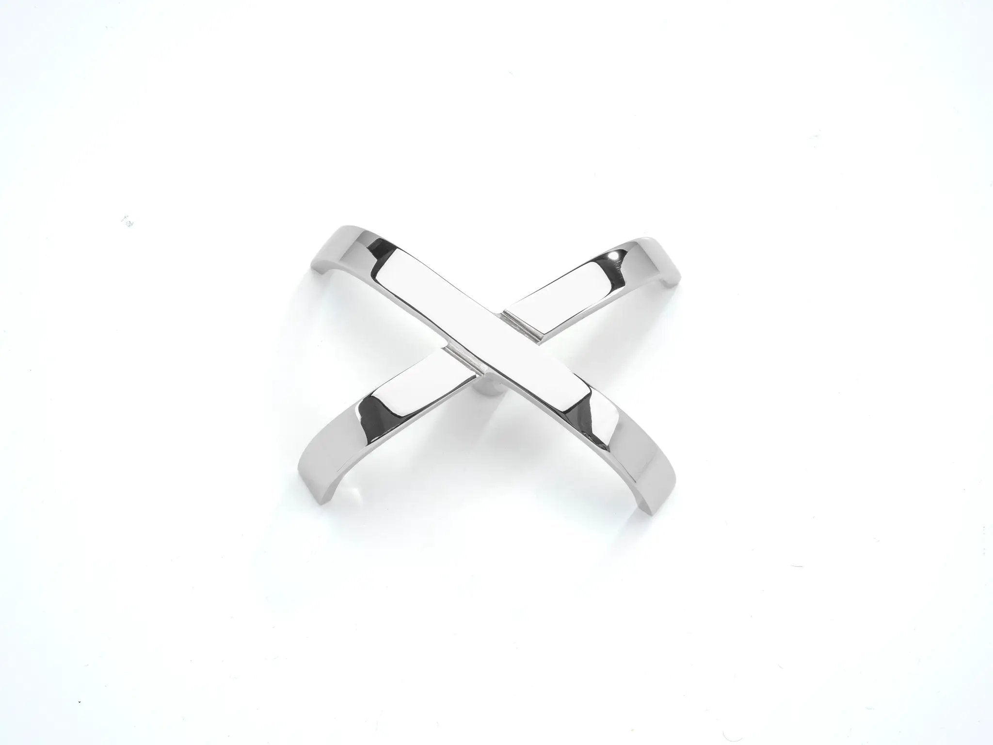 polished nickel knob