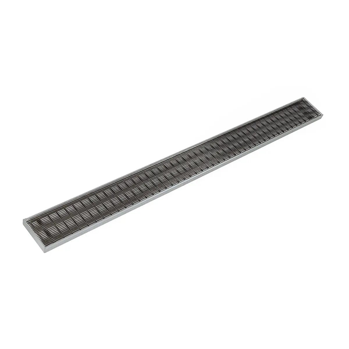 Infinity Drain 96" S-PVC Series Complete Kit with 4" Wedge Wire Grate by Infinity Drain