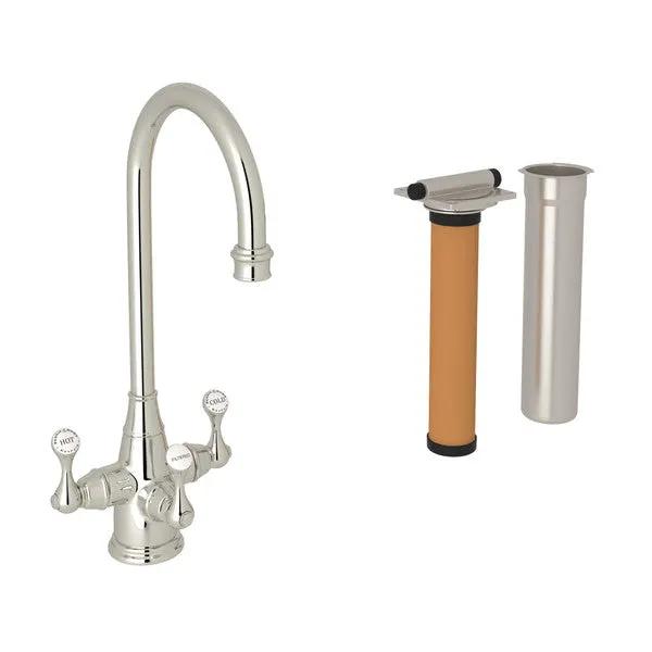 Rohl Georgian Era Three Handle Bar/Food Prep Filter Kitchen Faucet Kit by Rohl