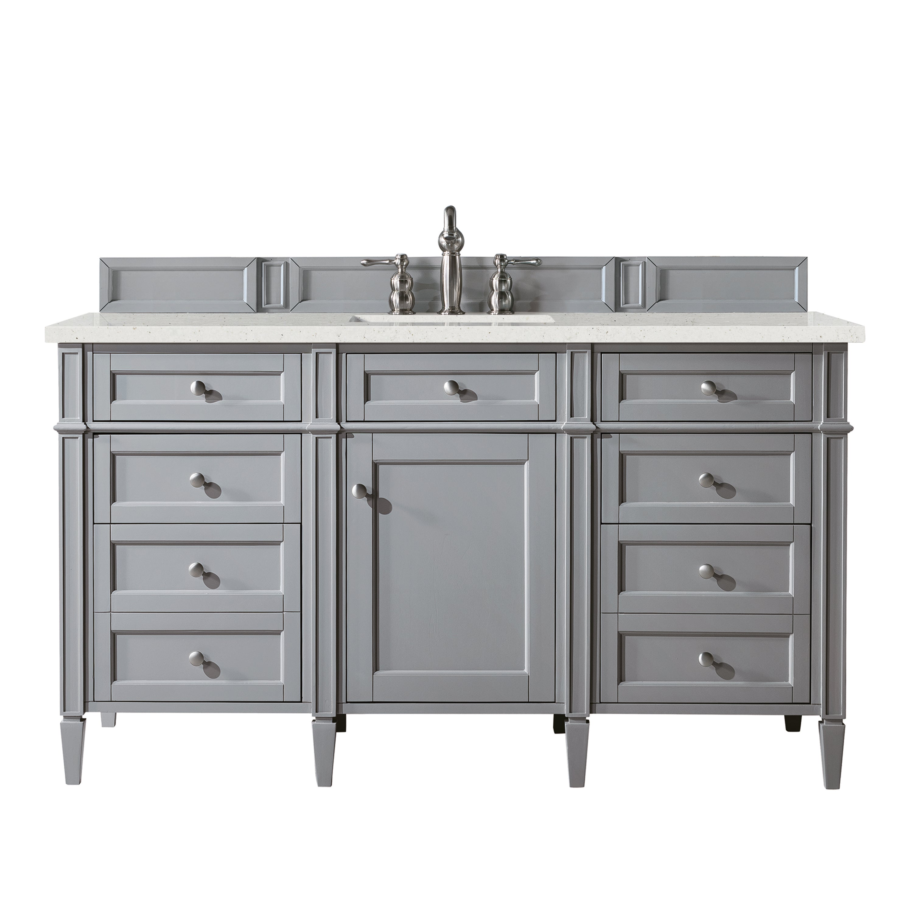 James Martin Vanities Brittany 60" Single Vanity - Urban Gray