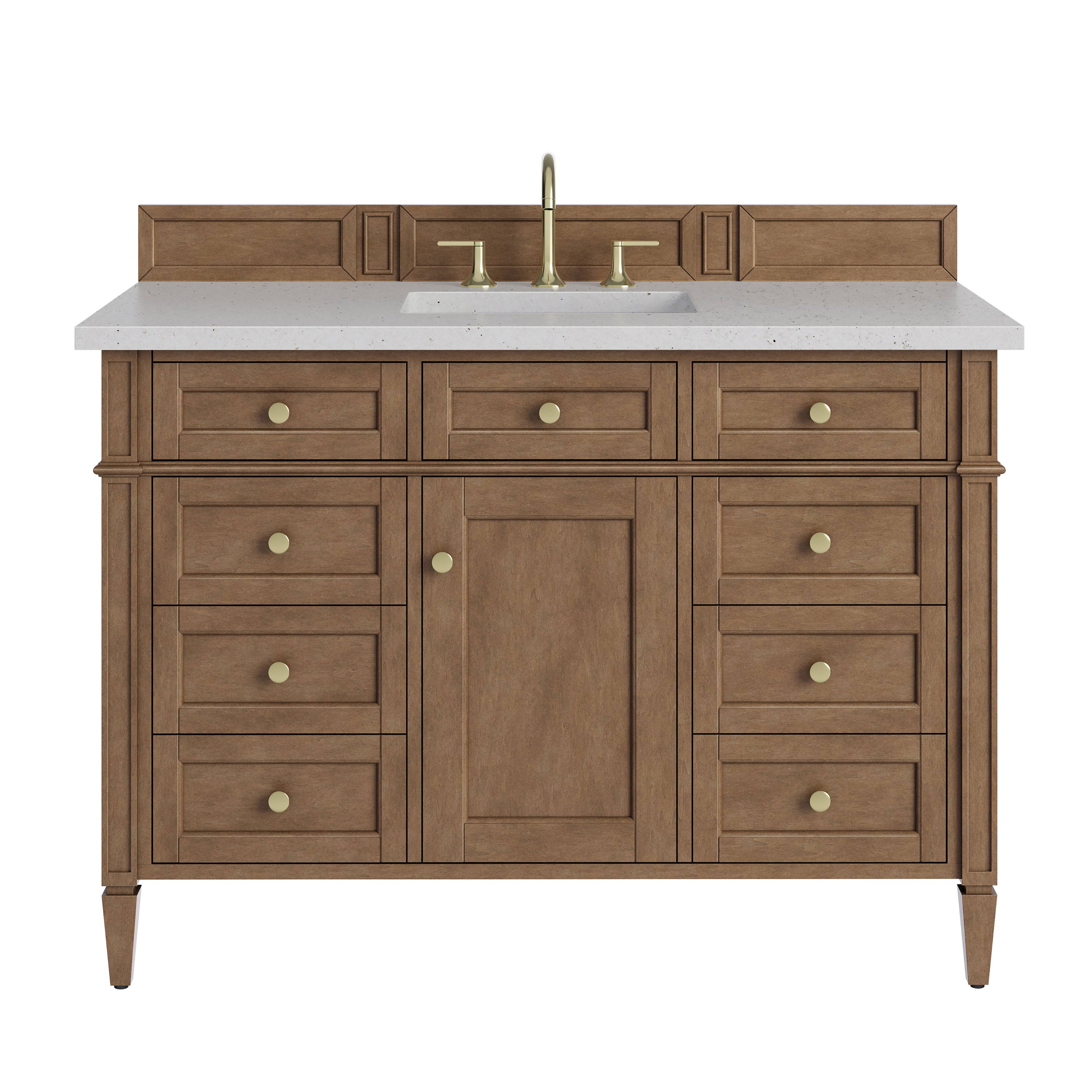 James Martin Brittany 48" Single Vanity Set - Pecan by James Martin Vanities