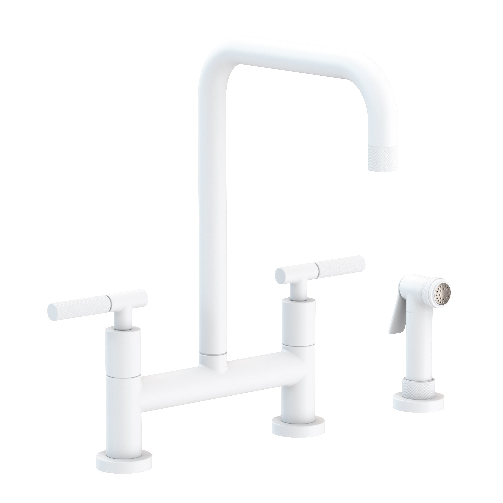 Newport Brass Muncy Kitchen Bridge Faucet with Side Spray by Newport Brass