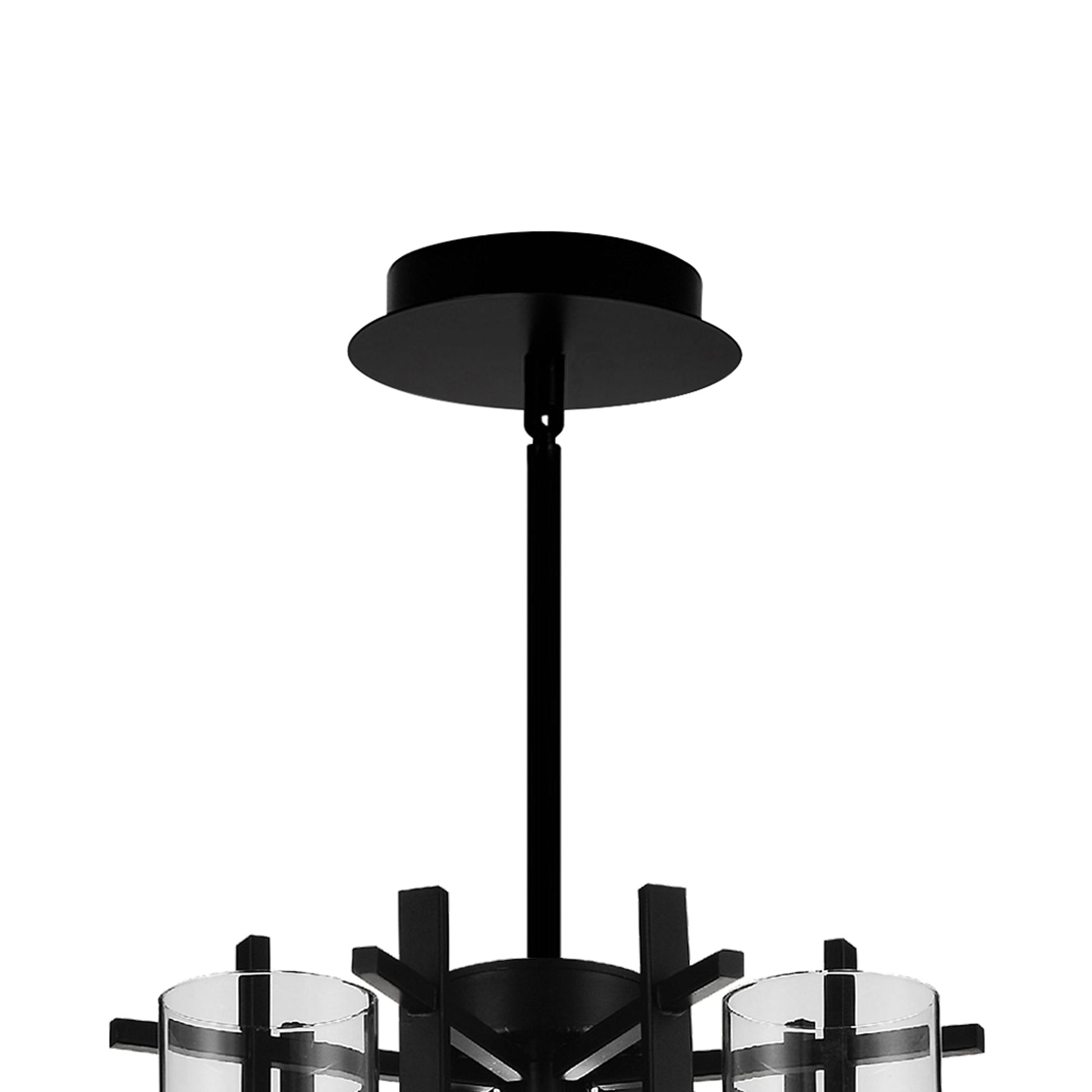 black chandelier