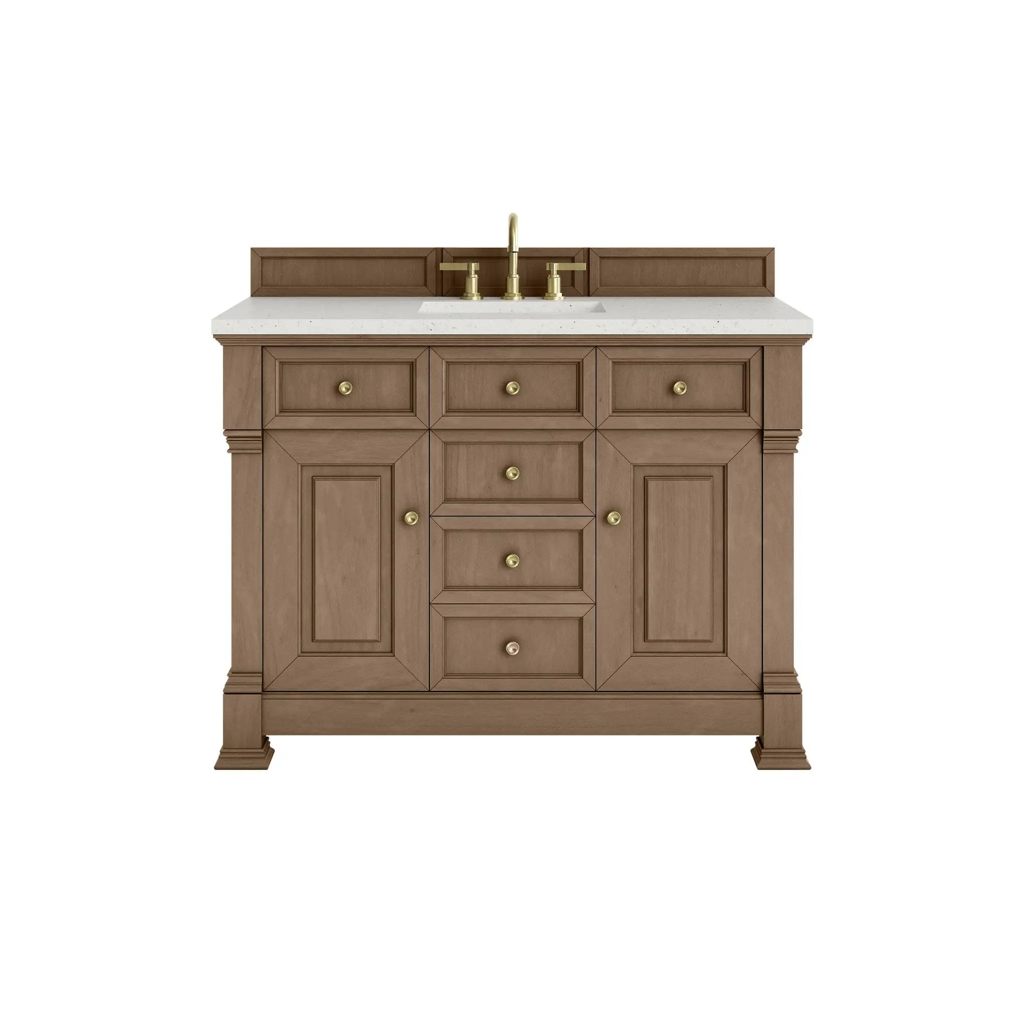 James Martin Brookfield 48" Single Vanity Set - Pecan by James Martin Vanities