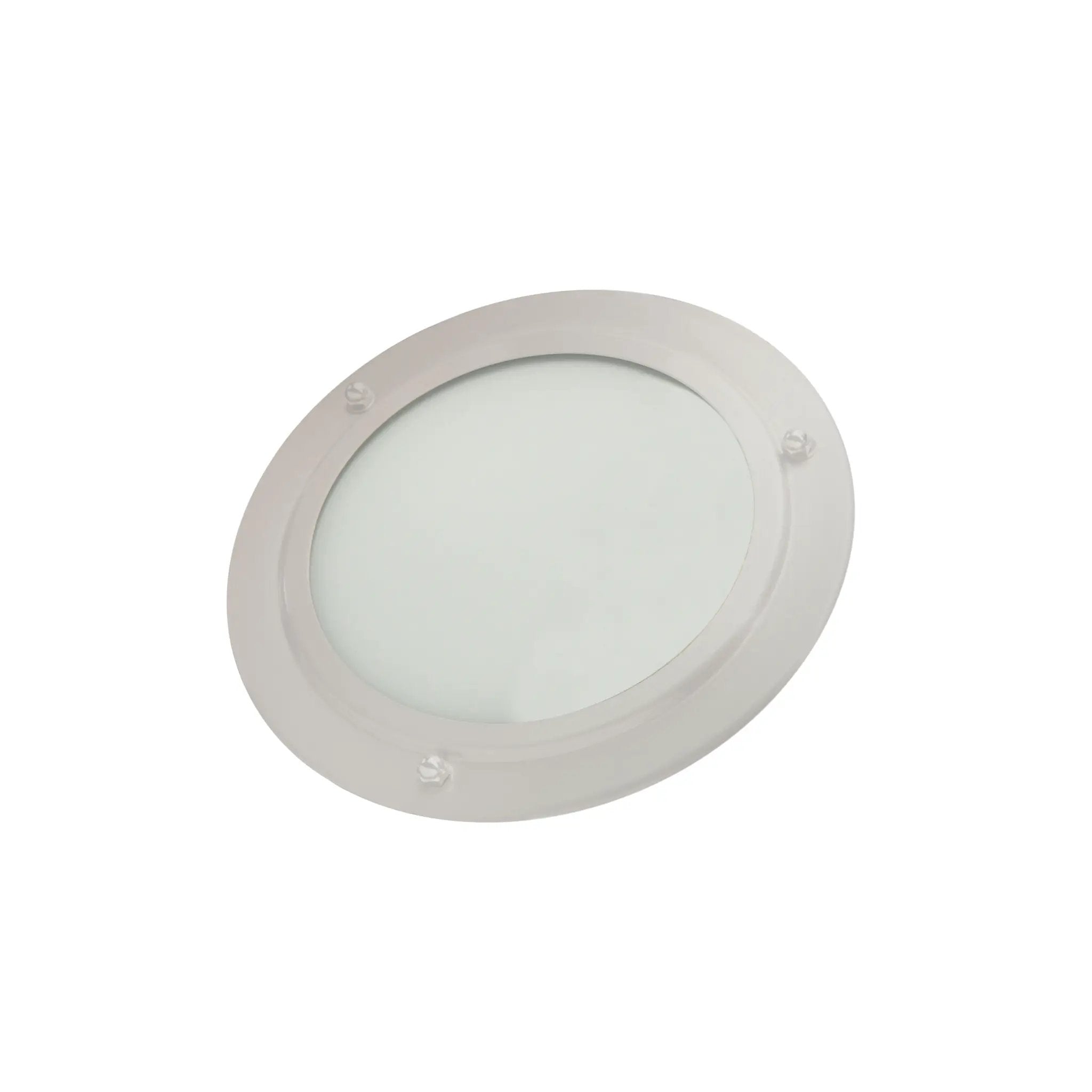 polished chrome shower light