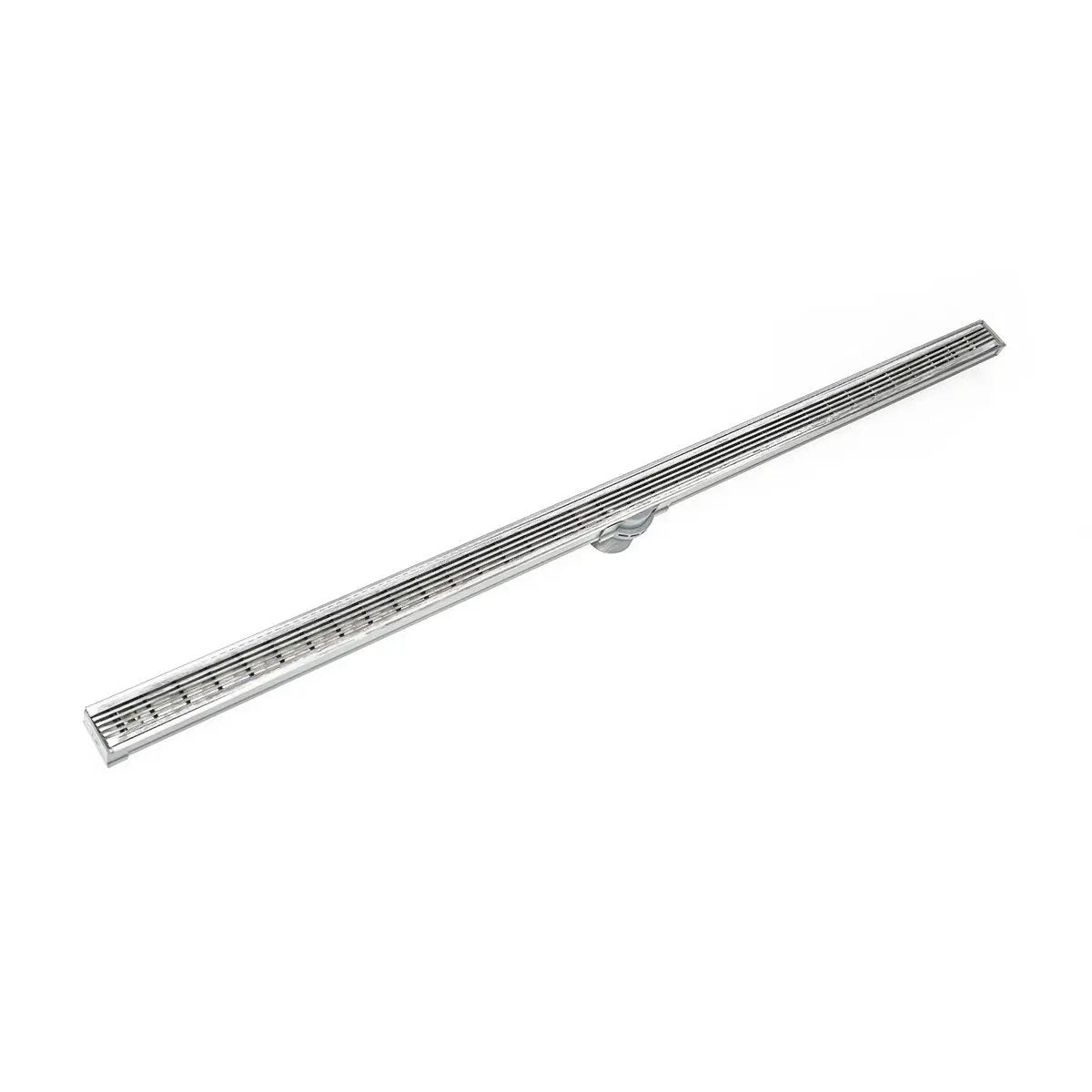 Infinity Drain 96" S-PVC Series Low Profile Complete Kit with 1 1/2" Wedge Wire Grate by Infinity Drain