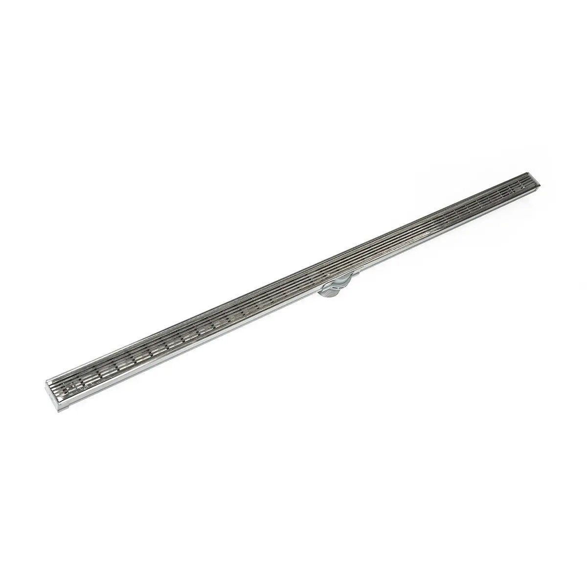 Infinity Drain 96" S-PVC Series Low Profile Complete Kit with 1 1/2" Wedge Wire Grate by Infinity Drain