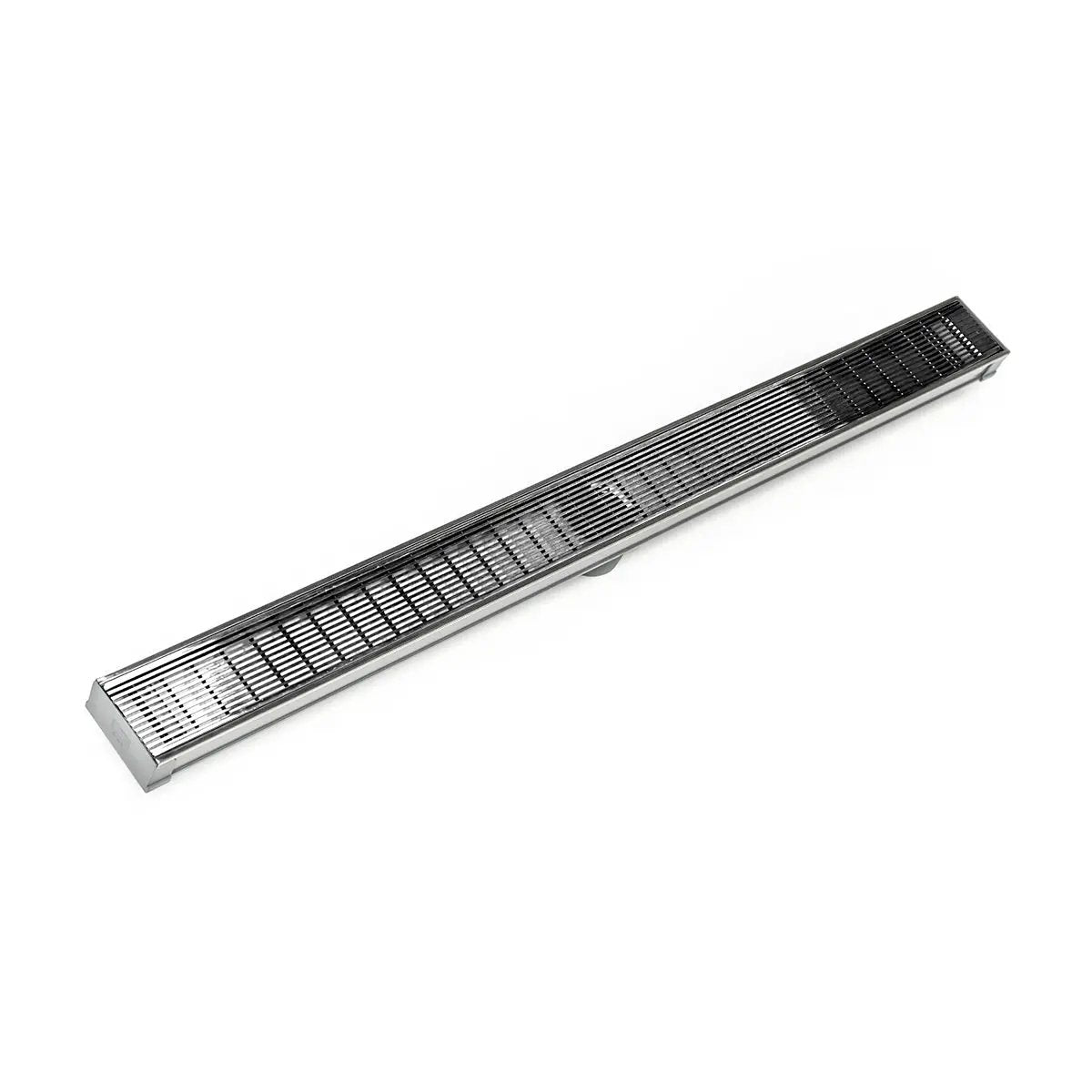 Infinity Drain 48" S-PVC Series Low Profile Complete Kit with 2 1/2" Wedge Wire Grate by Infinity Drain