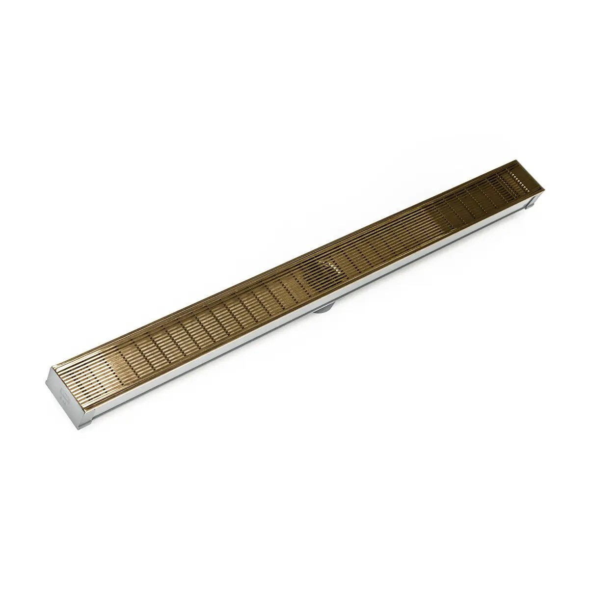 Infinity Drain 48" S-PVC Series Low Profile Complete Kit with 2 1/2" Wedge Wire Grate by Infinity Drain