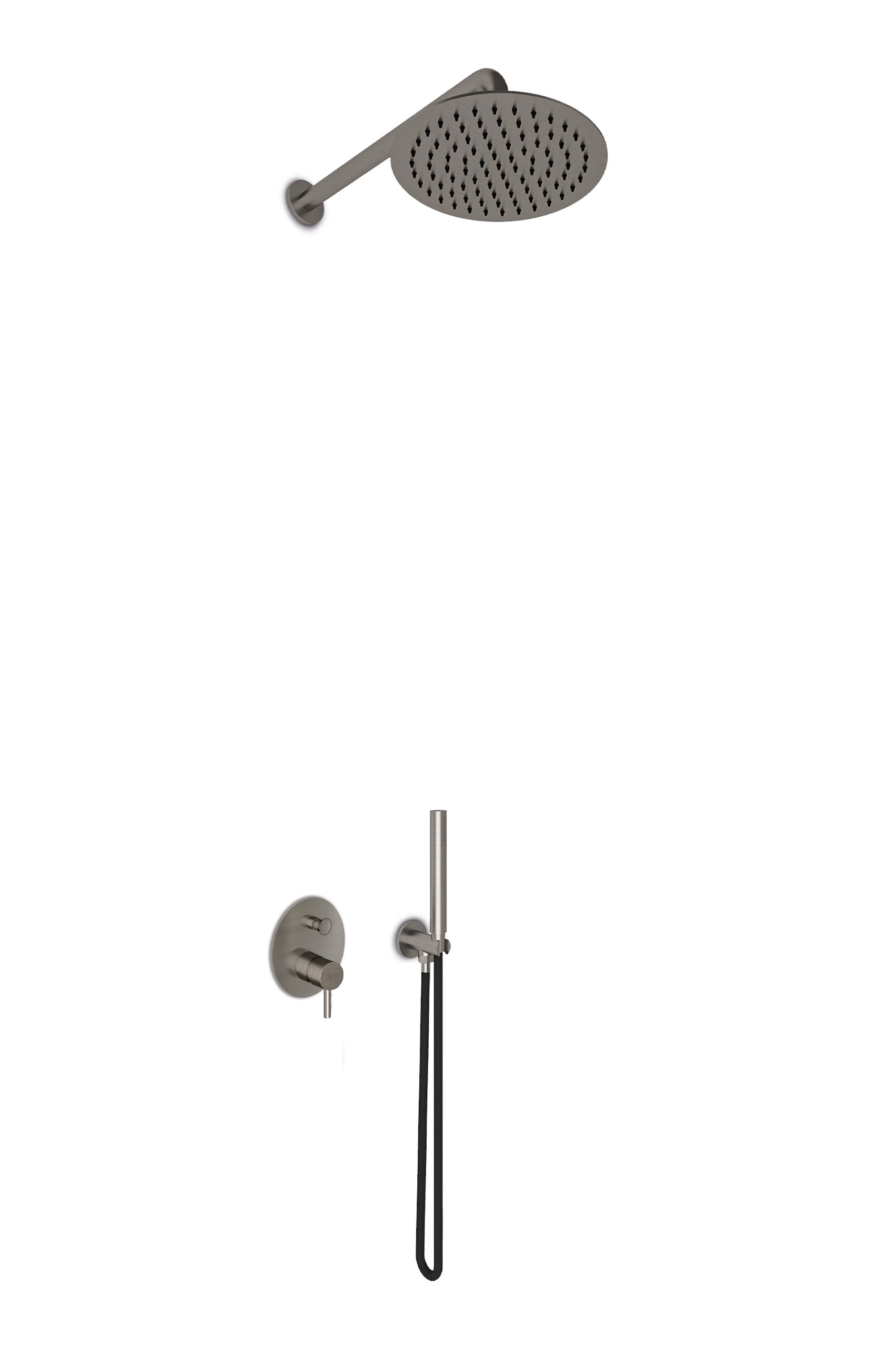 JEE-O Slimline Shower Set 03 Stainless Steel