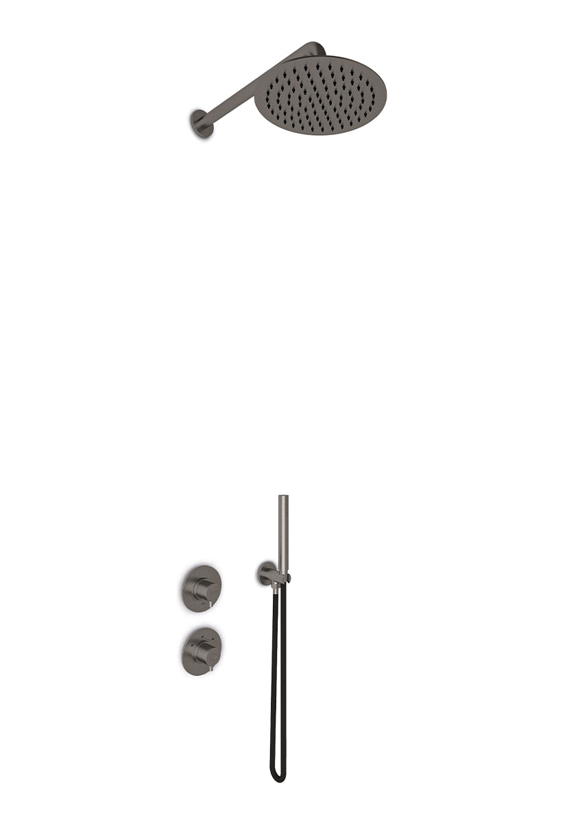 JEE-O Slimline Shower Set 01 Stainless Steel