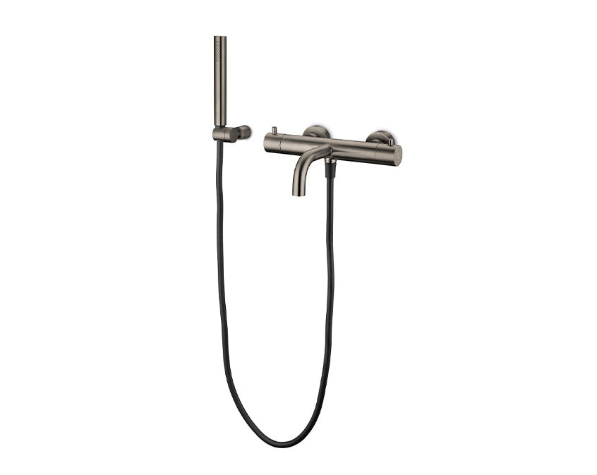 JEE-O Slimline Th Bath Faucet Stainless Steel with Hand Shower