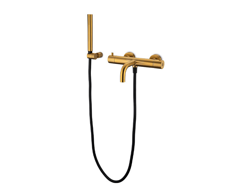 JEE-O Slimline Th Bath Faucet Stainless Steel with Hand Shower