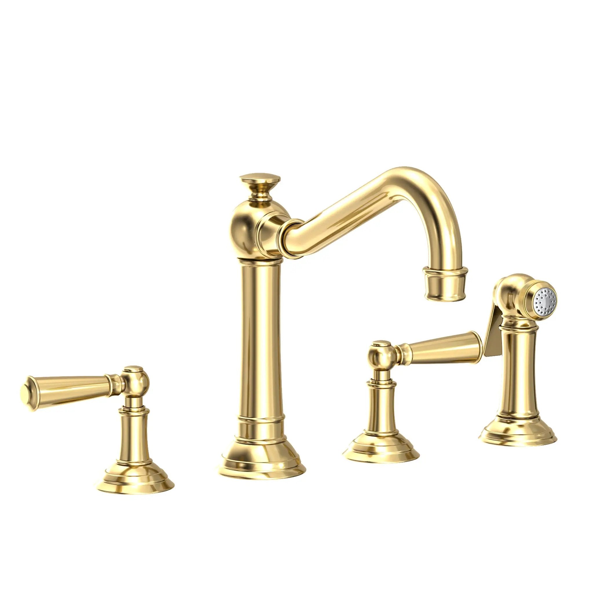 Newport Brass Jacobean Kitchen Faucet with Side Spray by Newport Brass