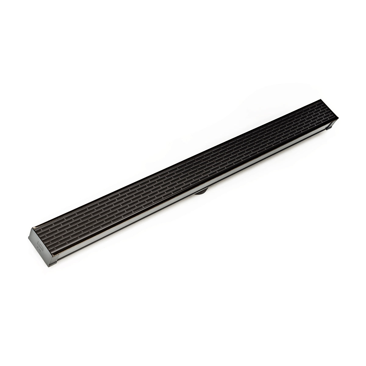 Infinity Drain 48" S-PVC Series Low Profile Complete Kit with 2 1/2" Perforated Offset Slot Grate
