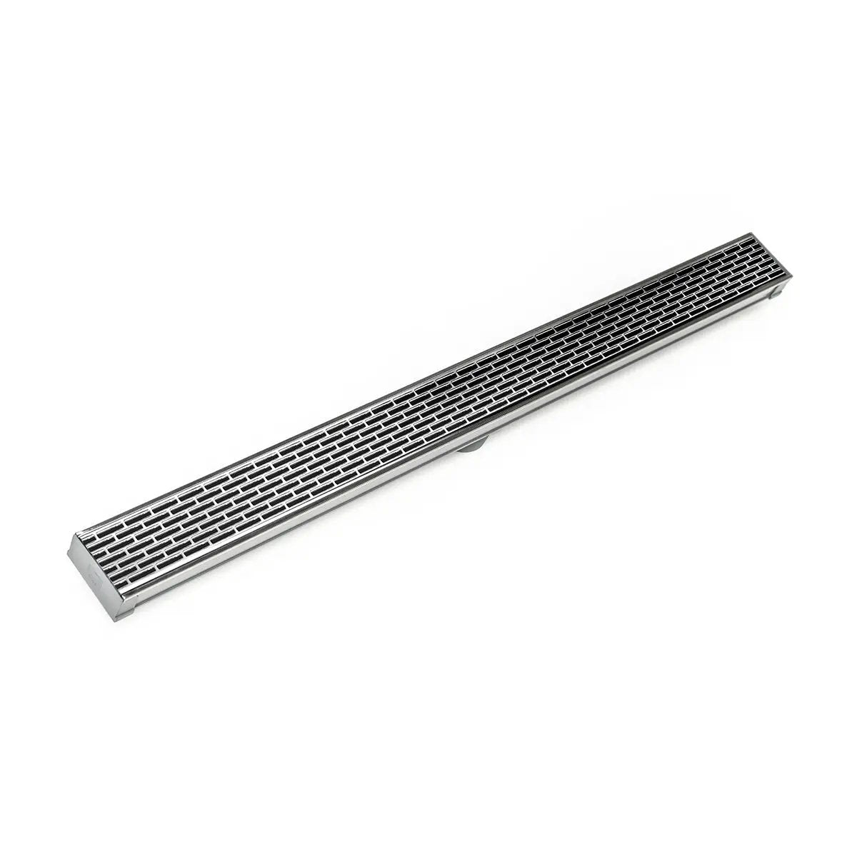 Infinity Drain 36" S-PVC Series Low Profile Complete Kit with 2 1/2" Perforated Offset Slot Grate by Infinity Drain