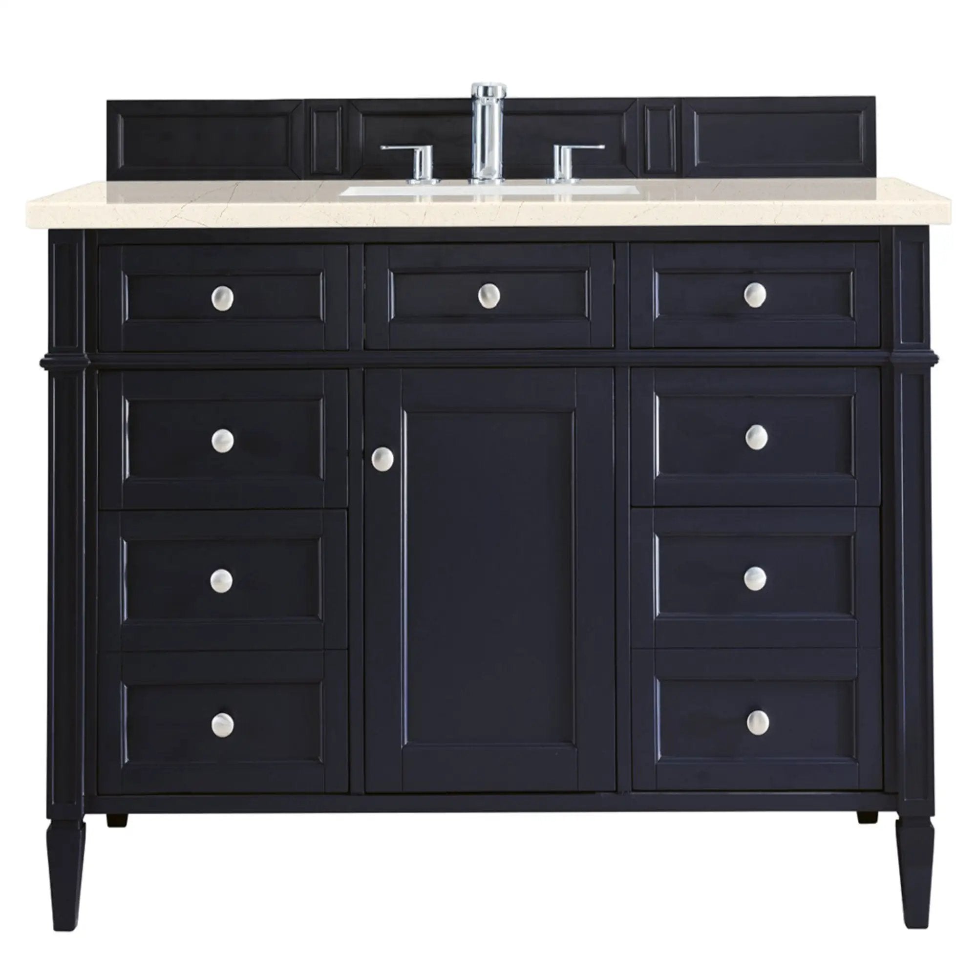 James Martin Brittany 48" Single Vanity Set - Victory Blue by James Martin Vanities