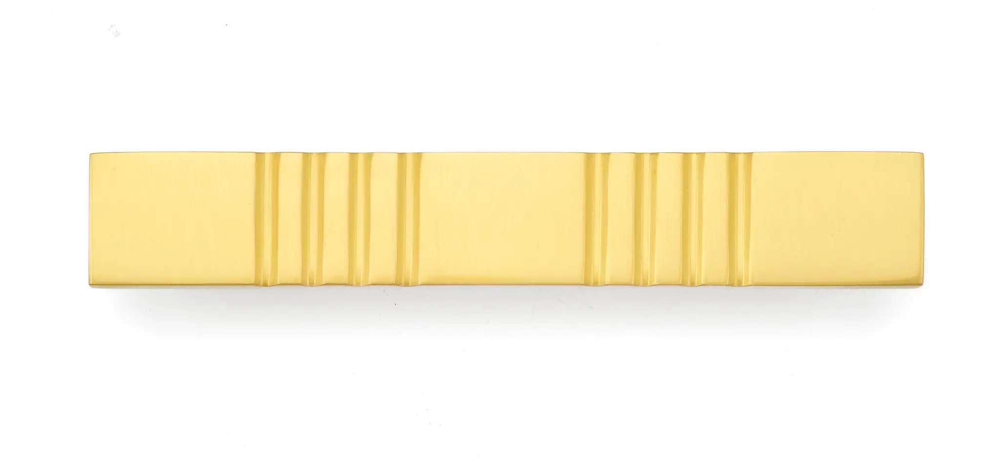 satin brass pull