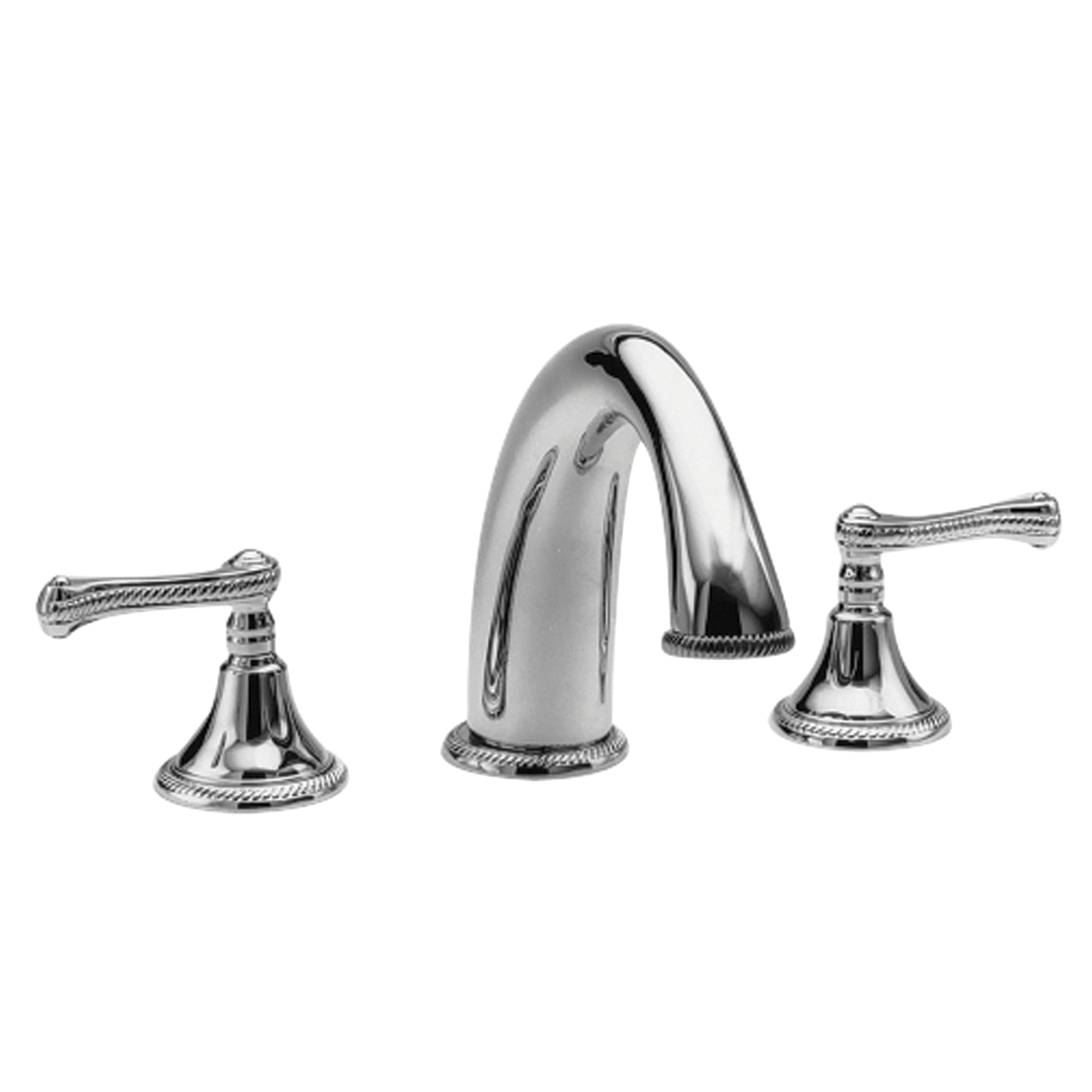 polished chrome tub faucet