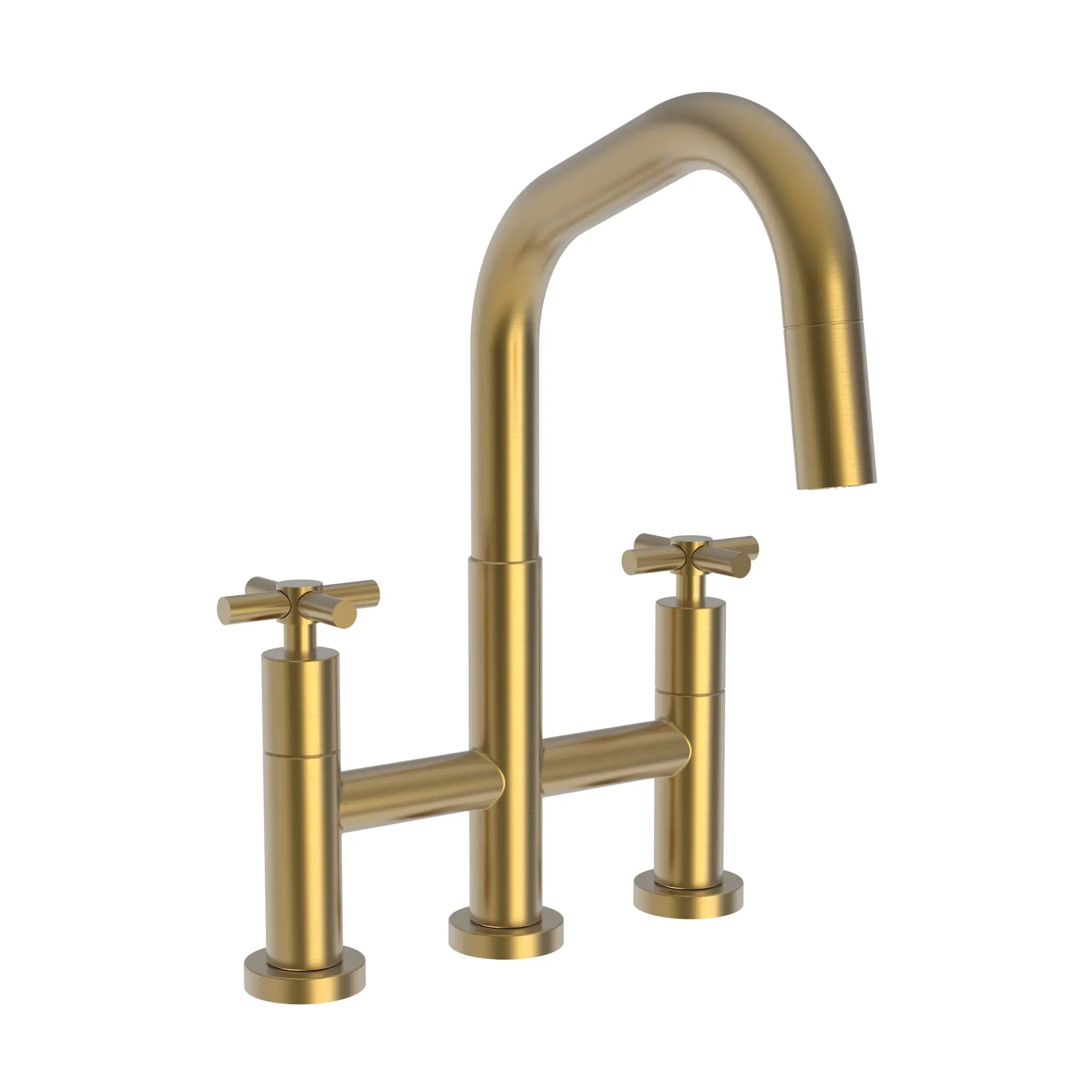 Newport Brass East Square Kitchen Bridge Pull-Down Faucet by Newport Brass