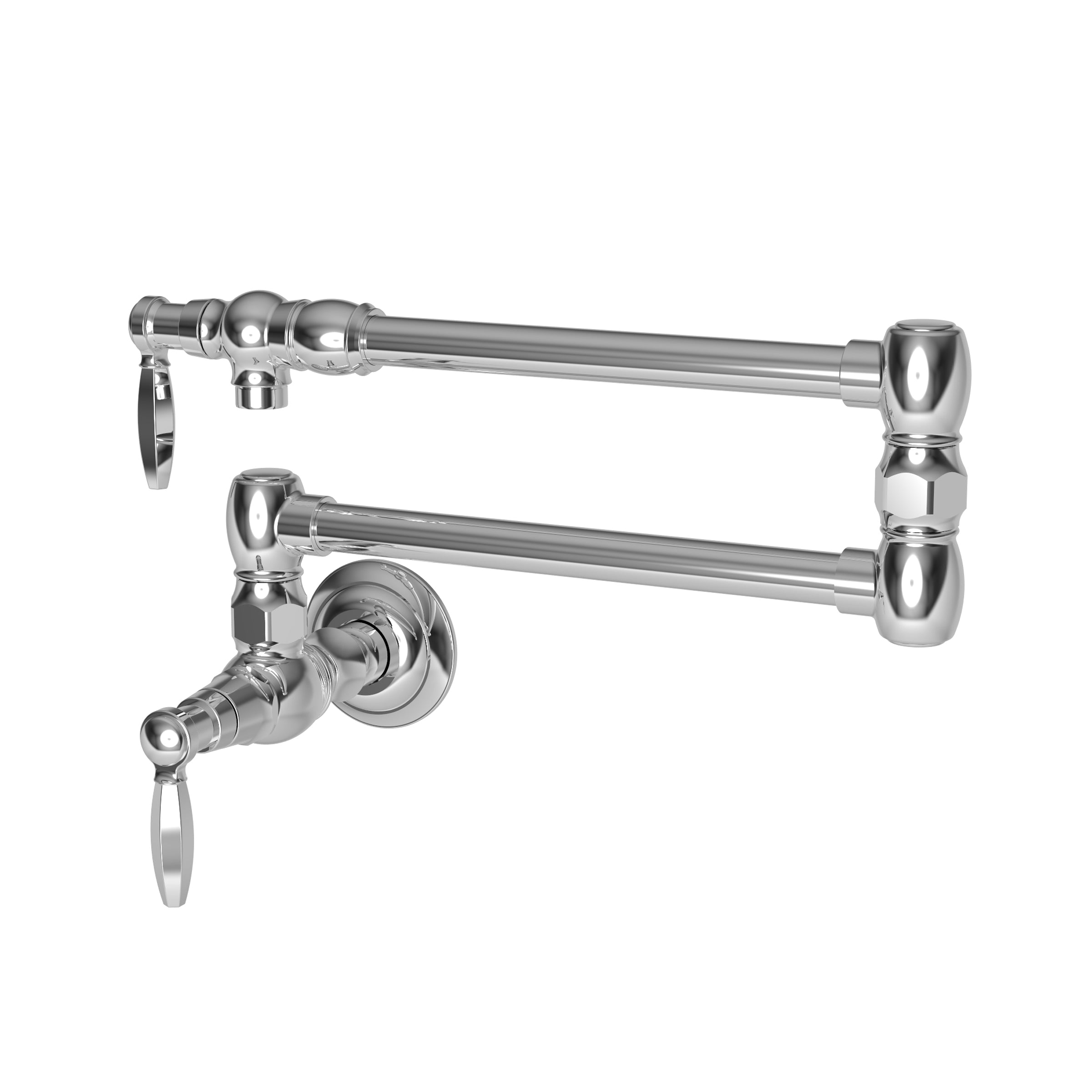 polished chrome pot filler