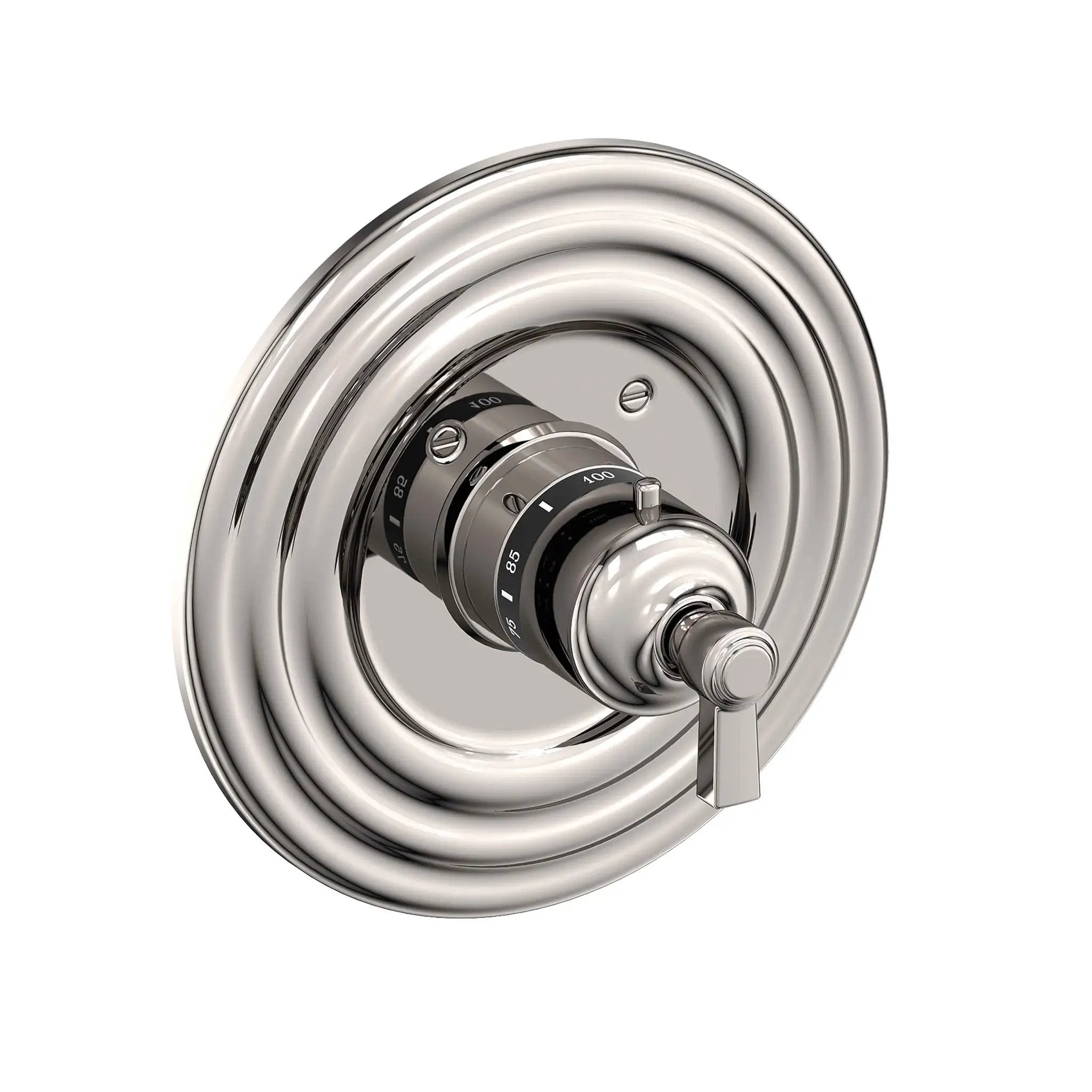 Newport Brass Astor 3/4" Round Thermostatic Trim Plate with Handle by Newport Brass