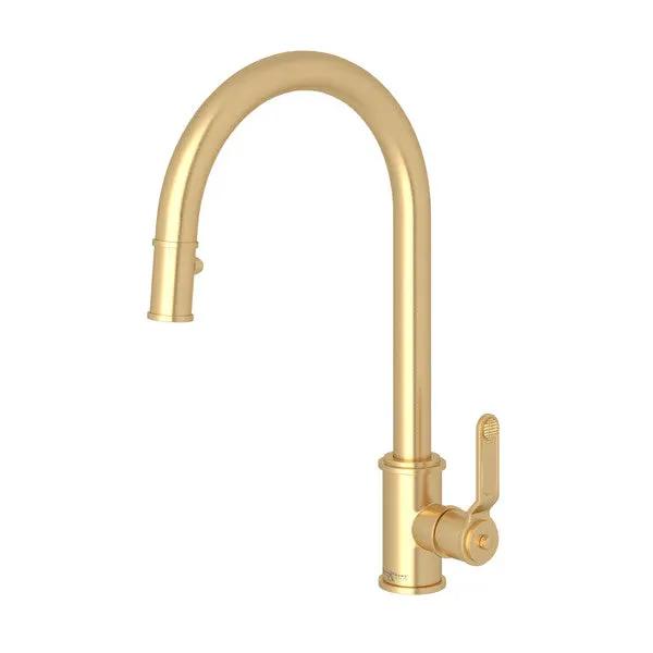 Rohl Armstrong Pull-Down Kitchen Faucet with C-Spout by Rohl