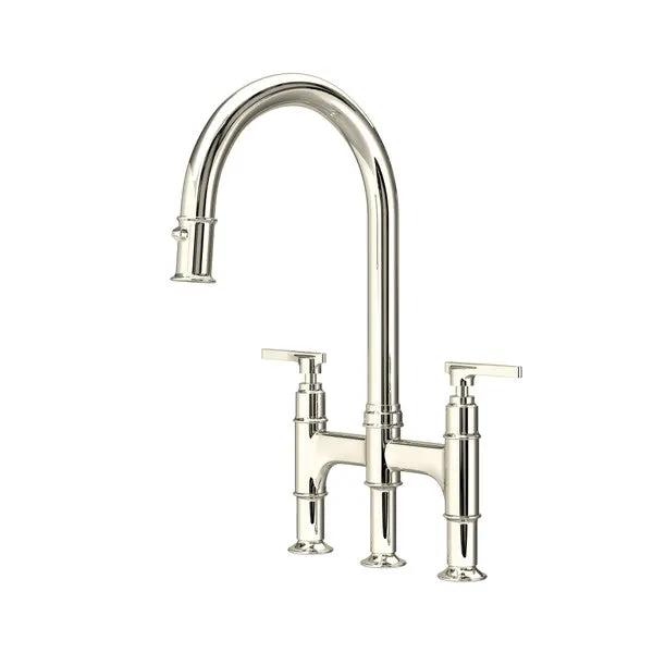 Rohl Southbank Pull-Down Bridge Kitchen Faucet by Rohl