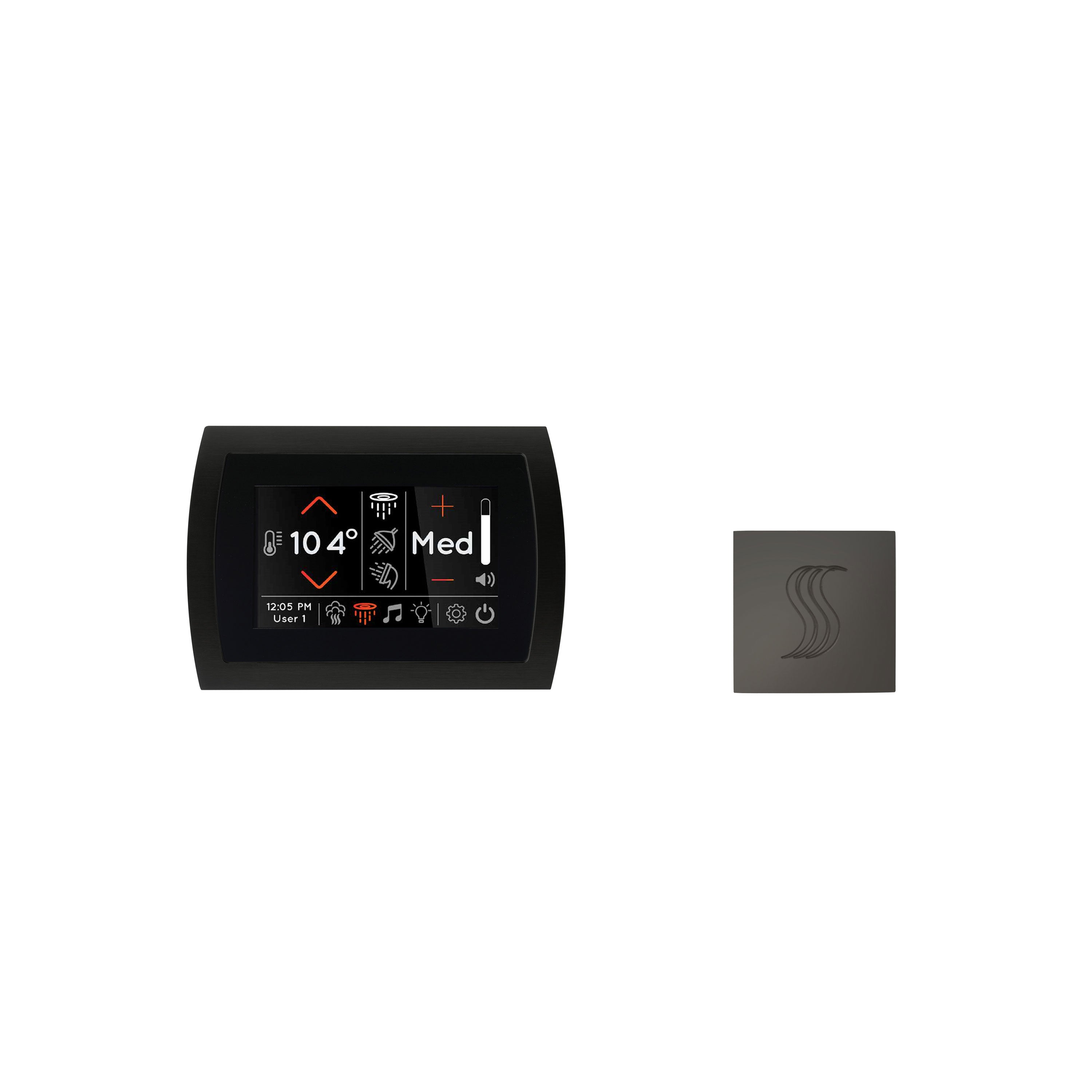 Thermasol Signatouch Control and Steam Head Kit Square