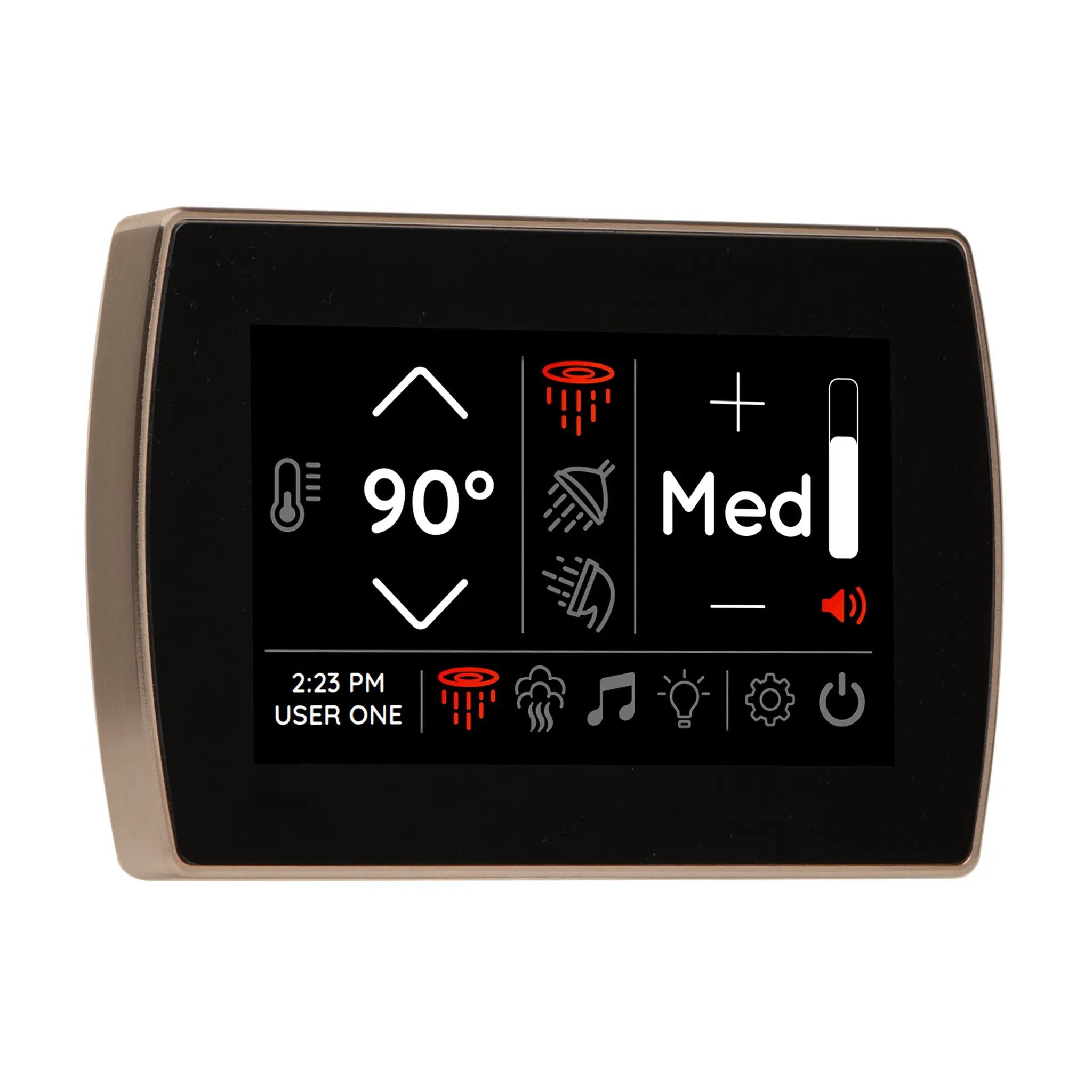 Thermasol Signatouch Flush Mount Controller by Thermasol