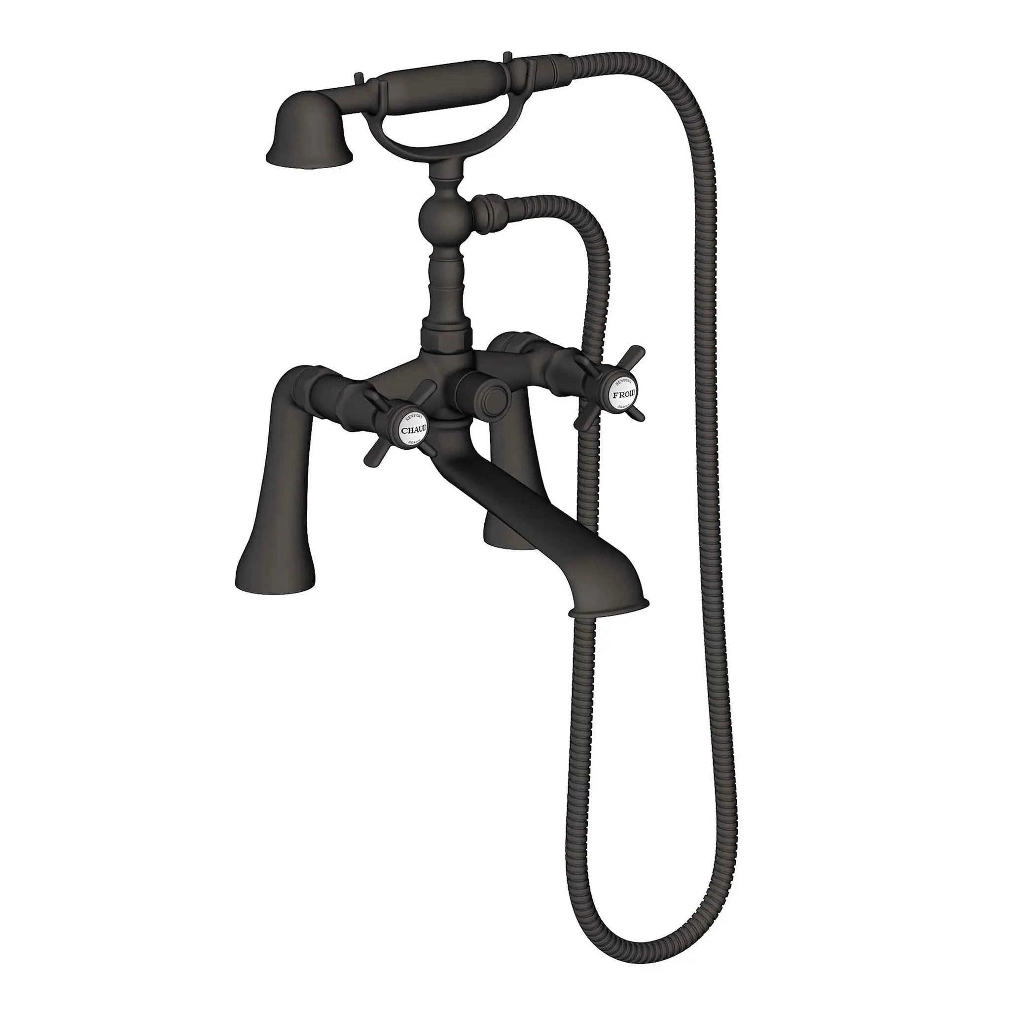 Newport Brass Fairfield Exposed Tub & Hand Shower Set - Deck Mount by Newport Brass