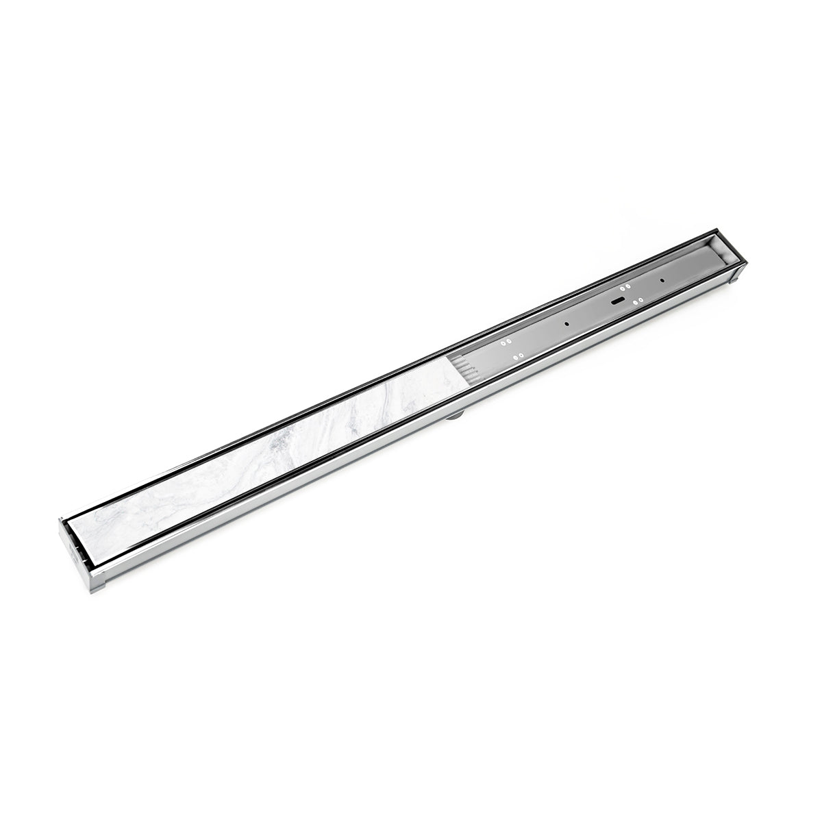 Infinity Drain 36" S-PVC Series Complete Kit with Tile Insert Frame by Infinity Drain