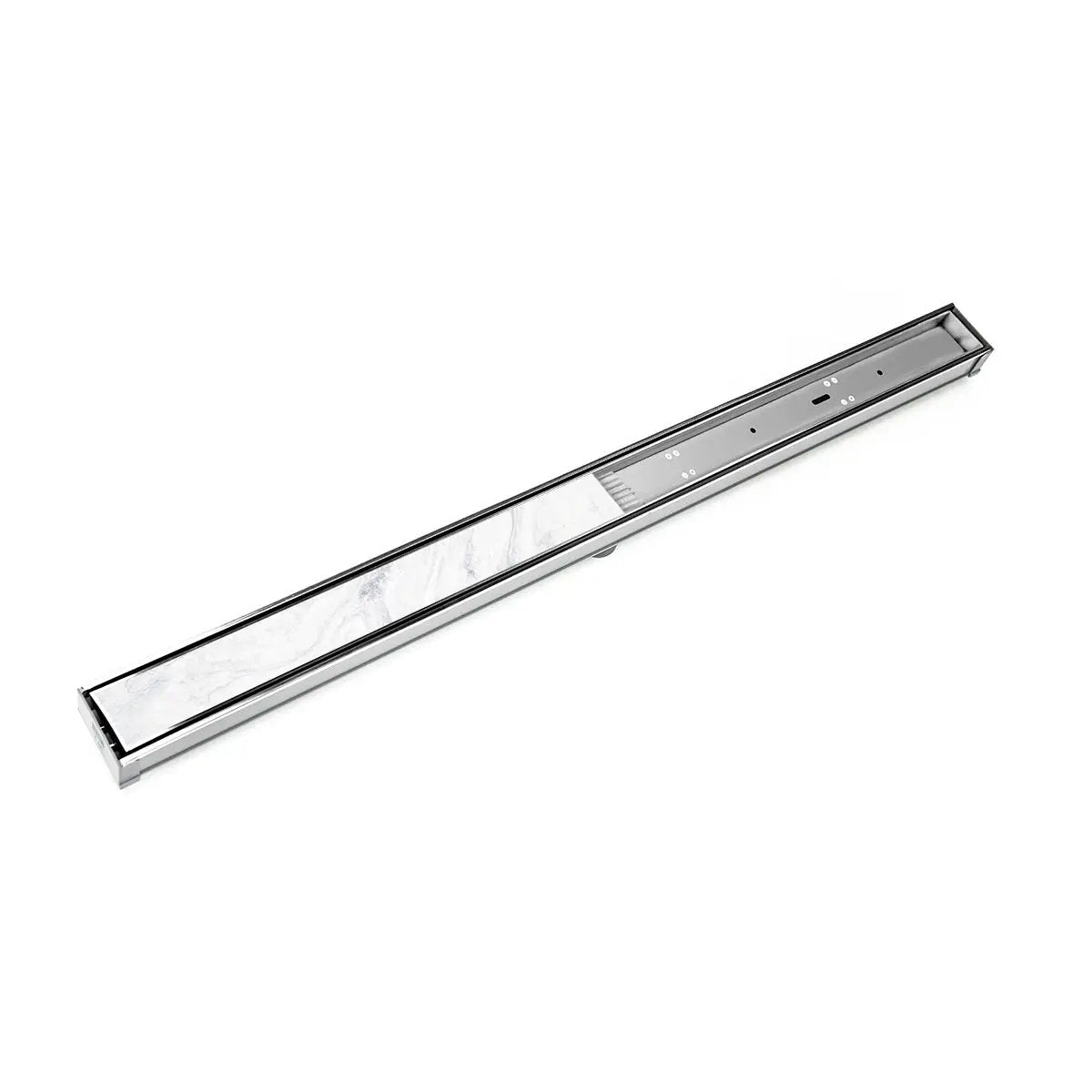 Infinity Drain 60" S-PVC Series Complete Kit with Tile Insert Frame by Infinity Drain