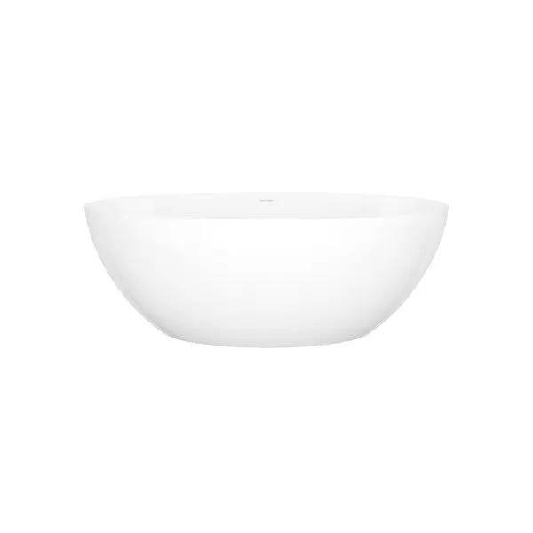 Victoria + Albert Corvara 59" x 32" Freestanding Soaking Bathtub With Void - No Overflow by Victoria and Albert