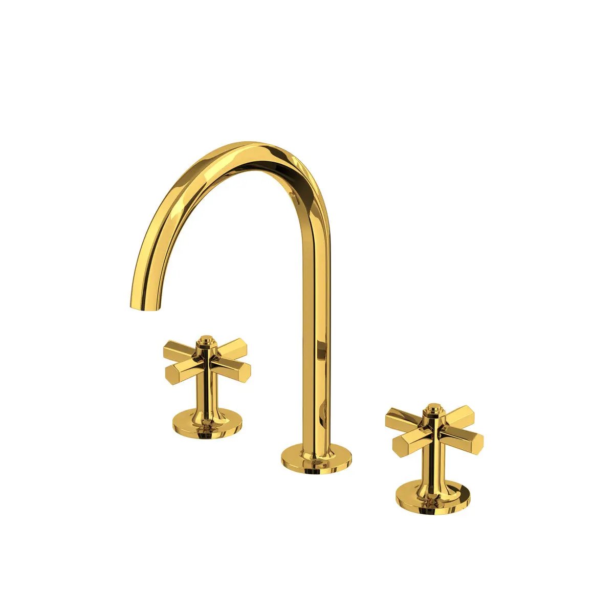 Rohl Modelle Widespread Lavatory Faucet with C-Spout by Rohl