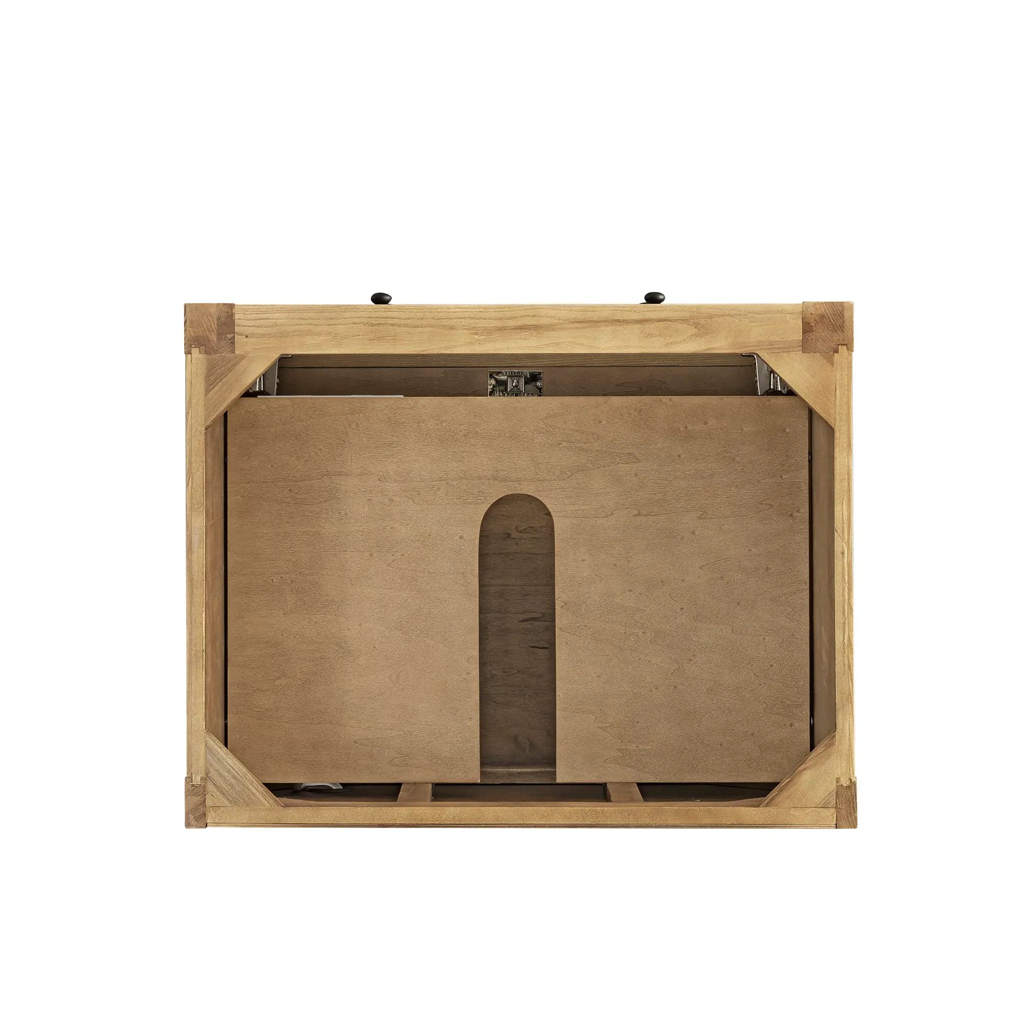 light natural oak vanity