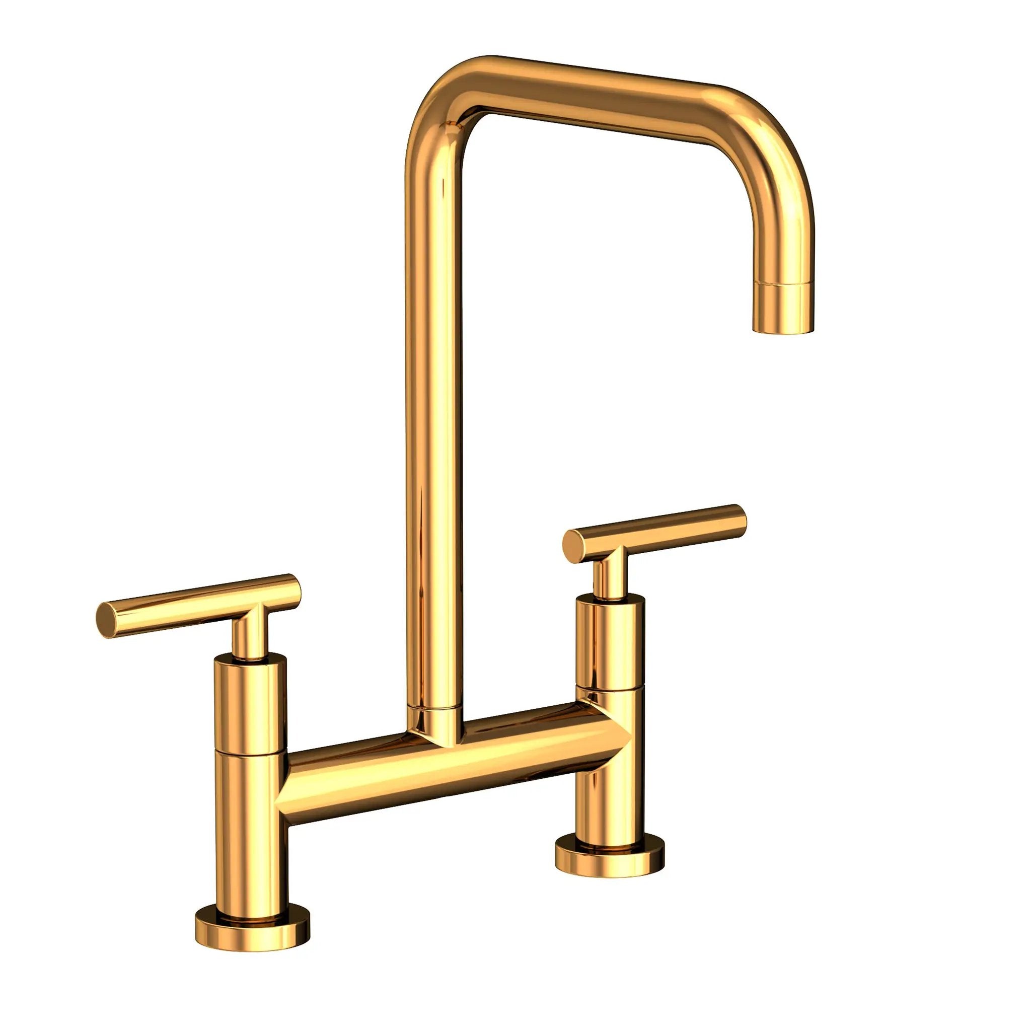 Newport Brass East Square Kitchen Bridge Faucet by Newport Brass