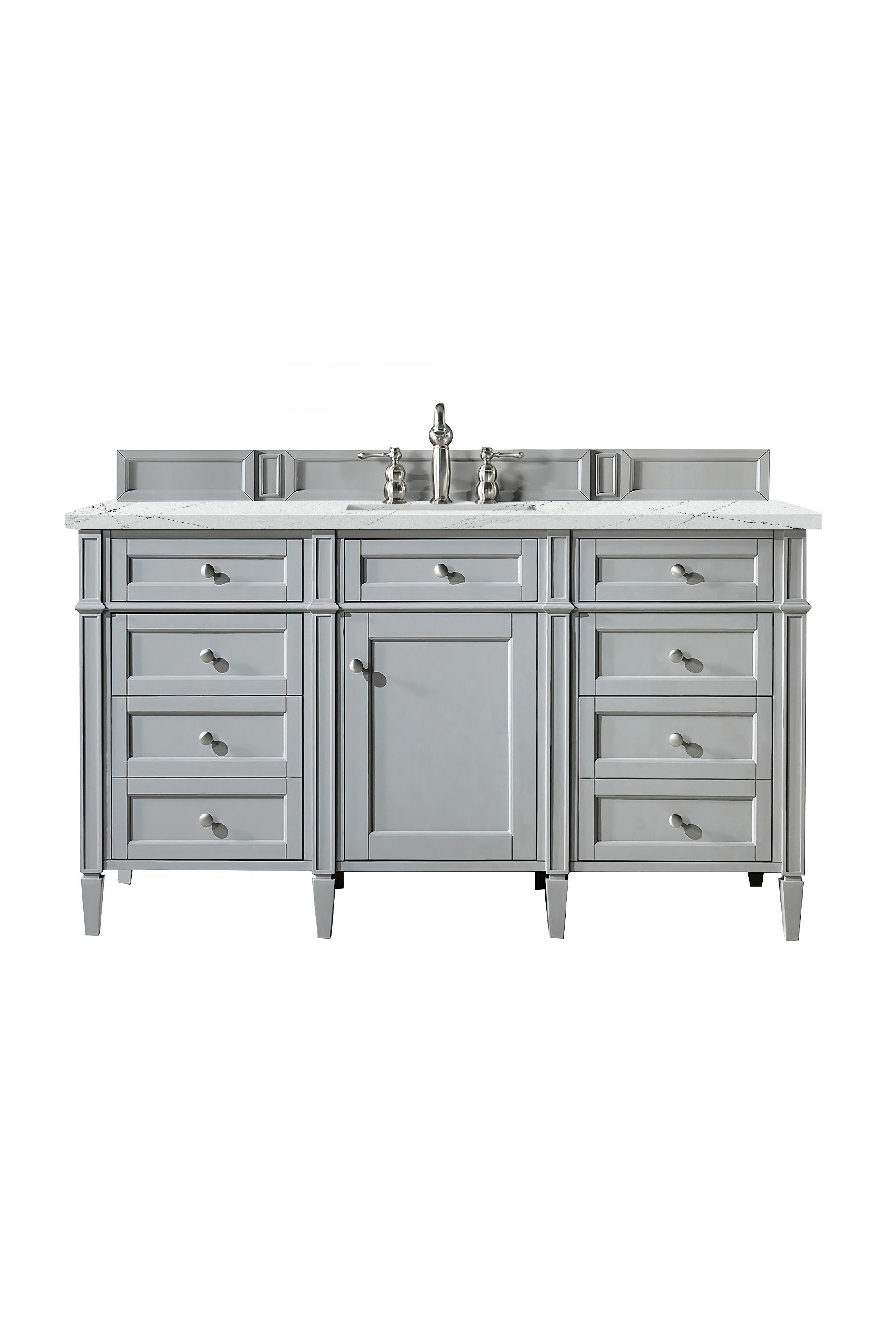James Martin Vanities Brittany 60" Single Vanity - Urban Gray