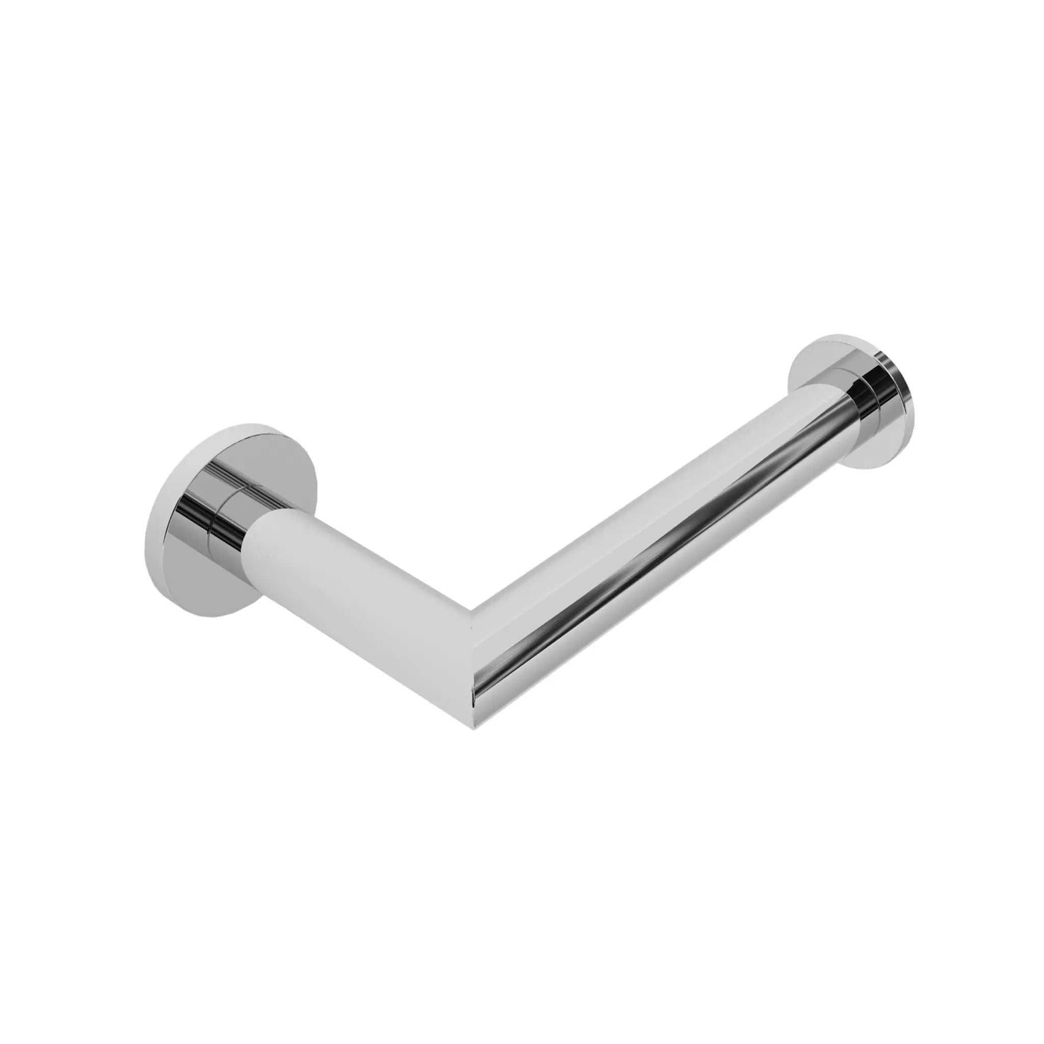 polished chrome tissue holder