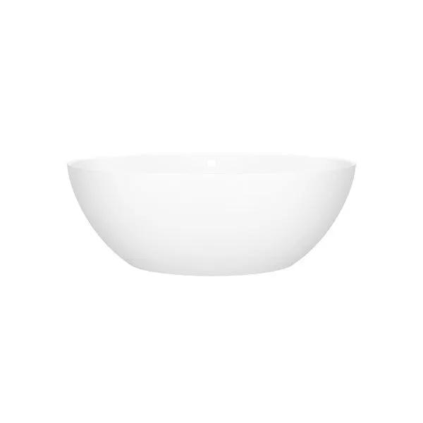 matte white bathtub