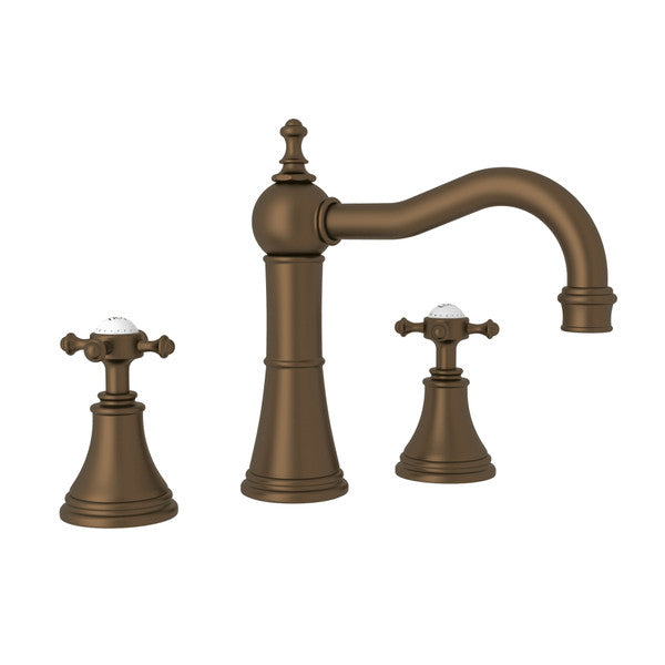 Rohl Perrin & Rowe Georgian Era Widespread Lavatory Faucet with Column Spout