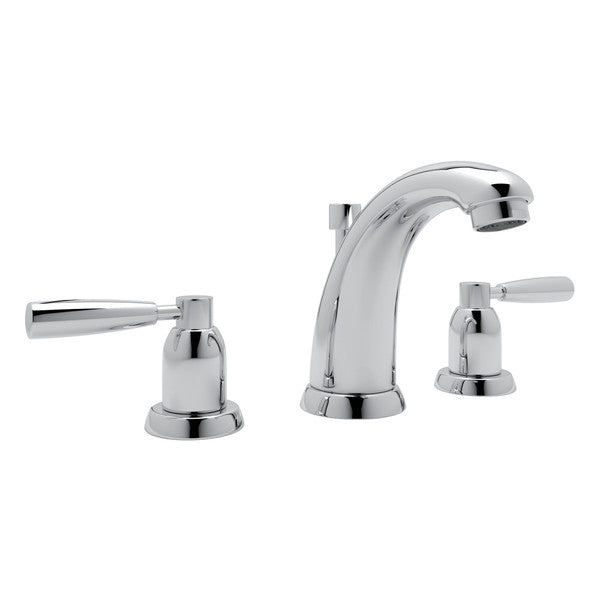 polished chrome bathroom faucet